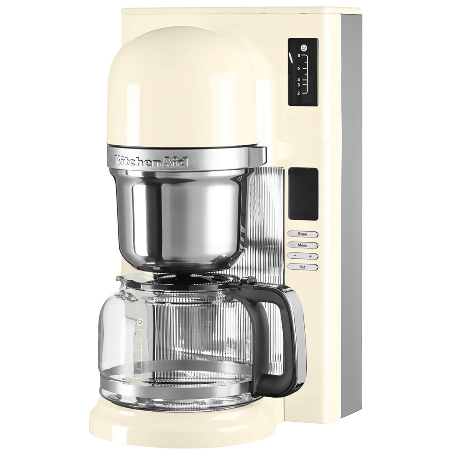KitchenAid 5KCM0802BAC Pour Over Coffee Maker - Almond Cream