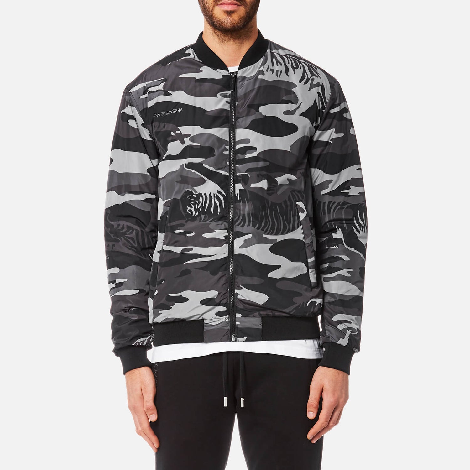 Versace camo jacket outlet