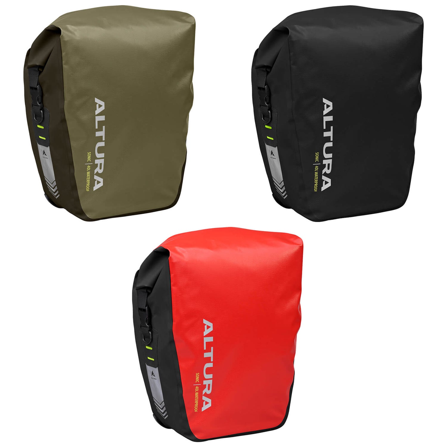 Altura Sonic 40L Waterproof Pannier Pair