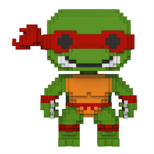 8 Bit Teenage Mutant Ninja Turtles Raphael Pop! Vinyl Figure