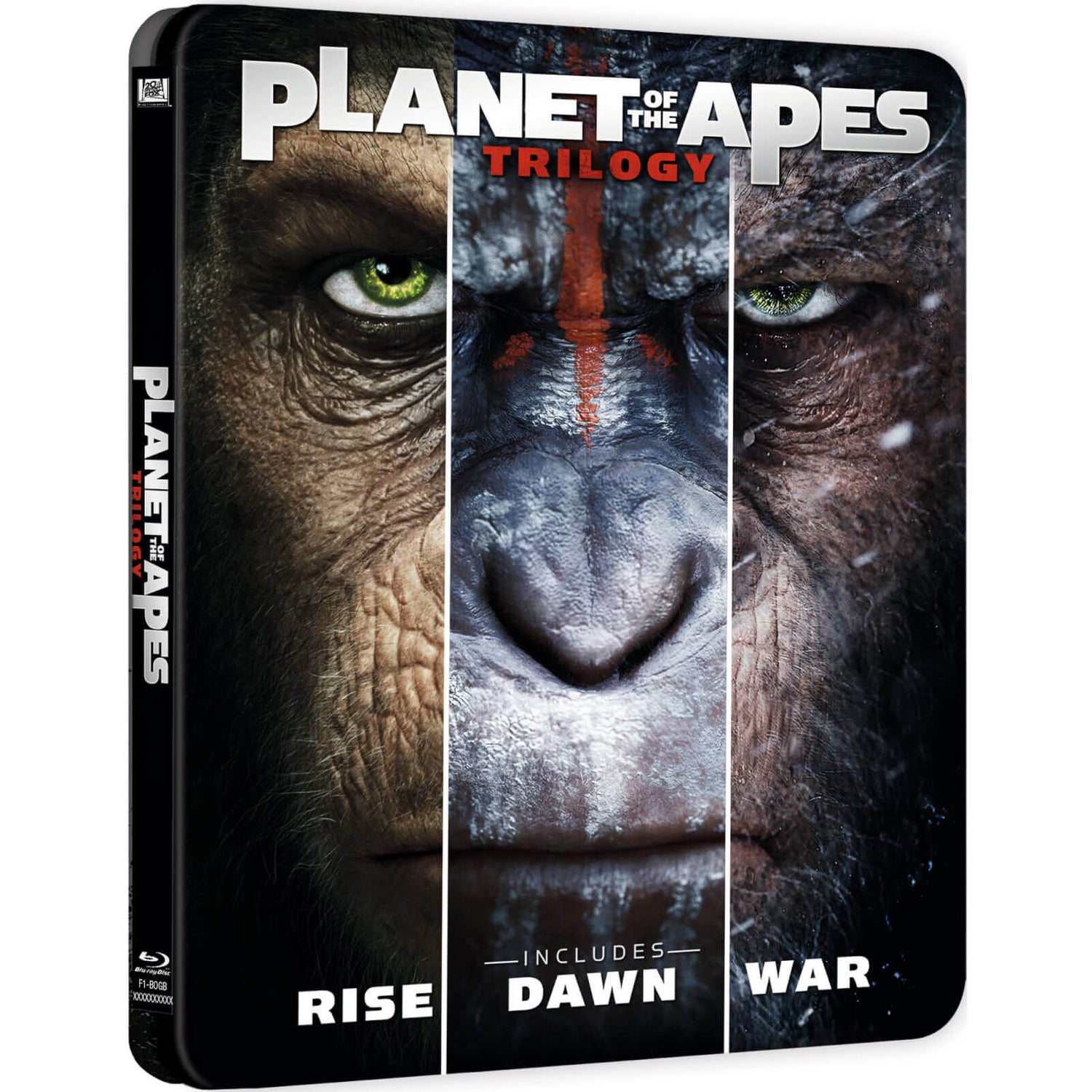 La Planète Des Singes Trilogie Ordre Trilogie Planète des Singes - Steelbook Édition Limitée Exclusivité