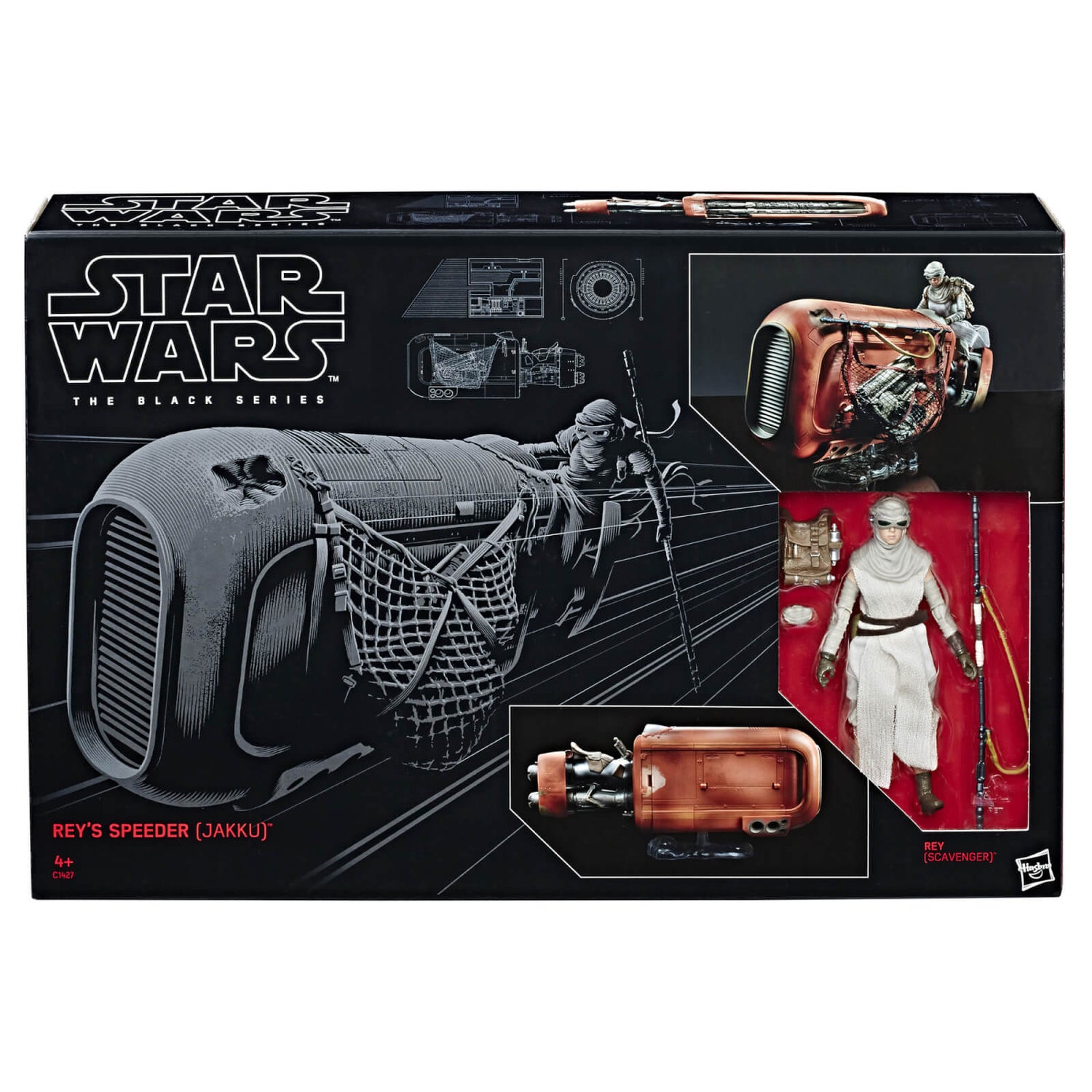 Rey jakku black series sale