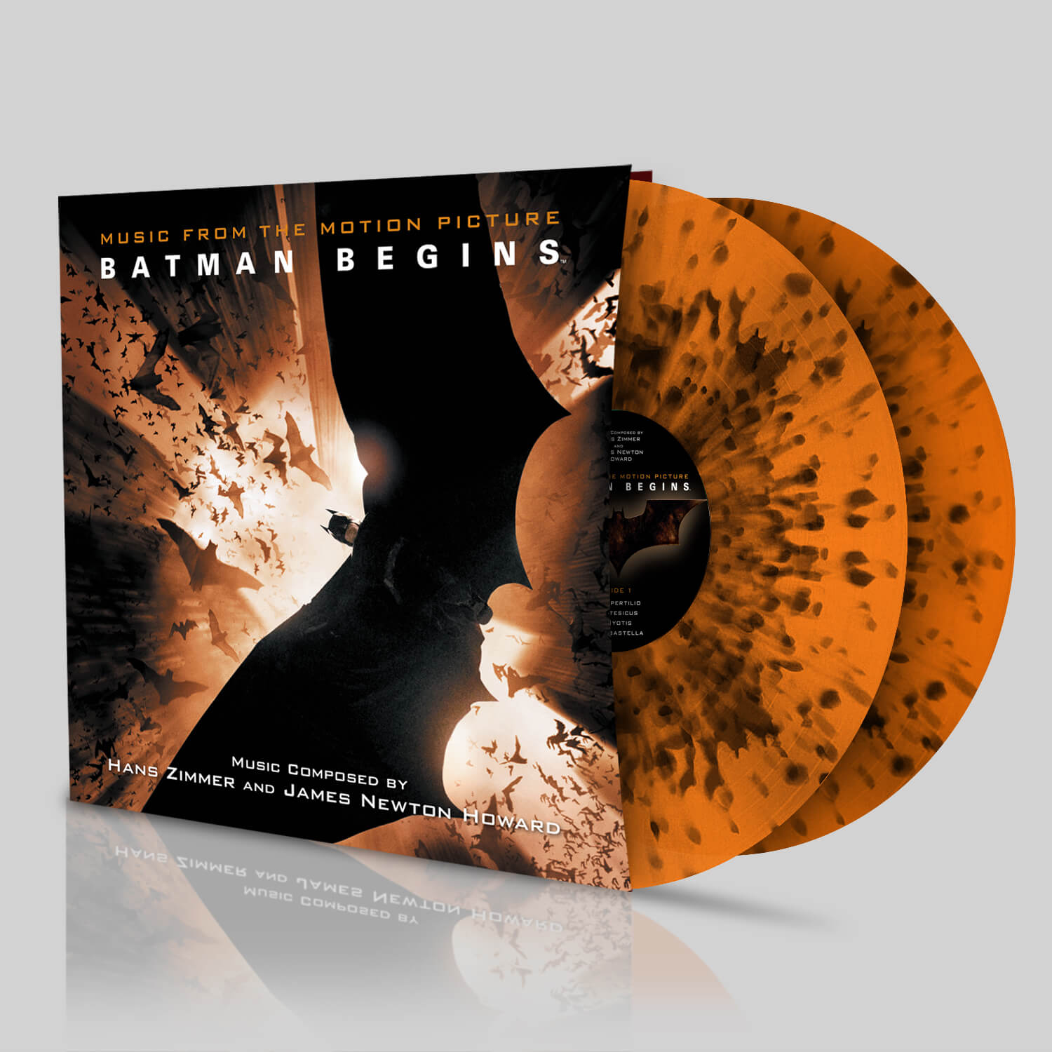 Batman Begins: Soundtrack OST – Zavvi Exclusive - Limited Coloured Black on  Orange (500 Worldwide Only) Merchandise - Zavvi US