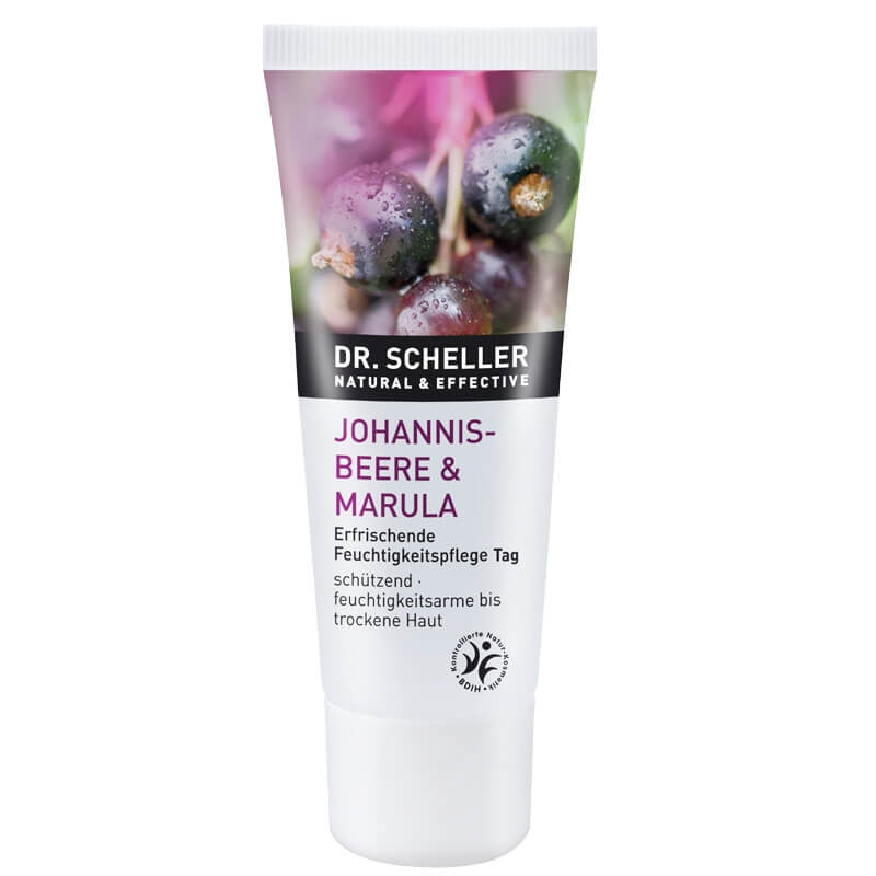 DR. SCHELLER NATURAL & EFFECTIVE „Johannisbeere & Marula“ Erfrischende  Feuchtigkeitspflege Tag