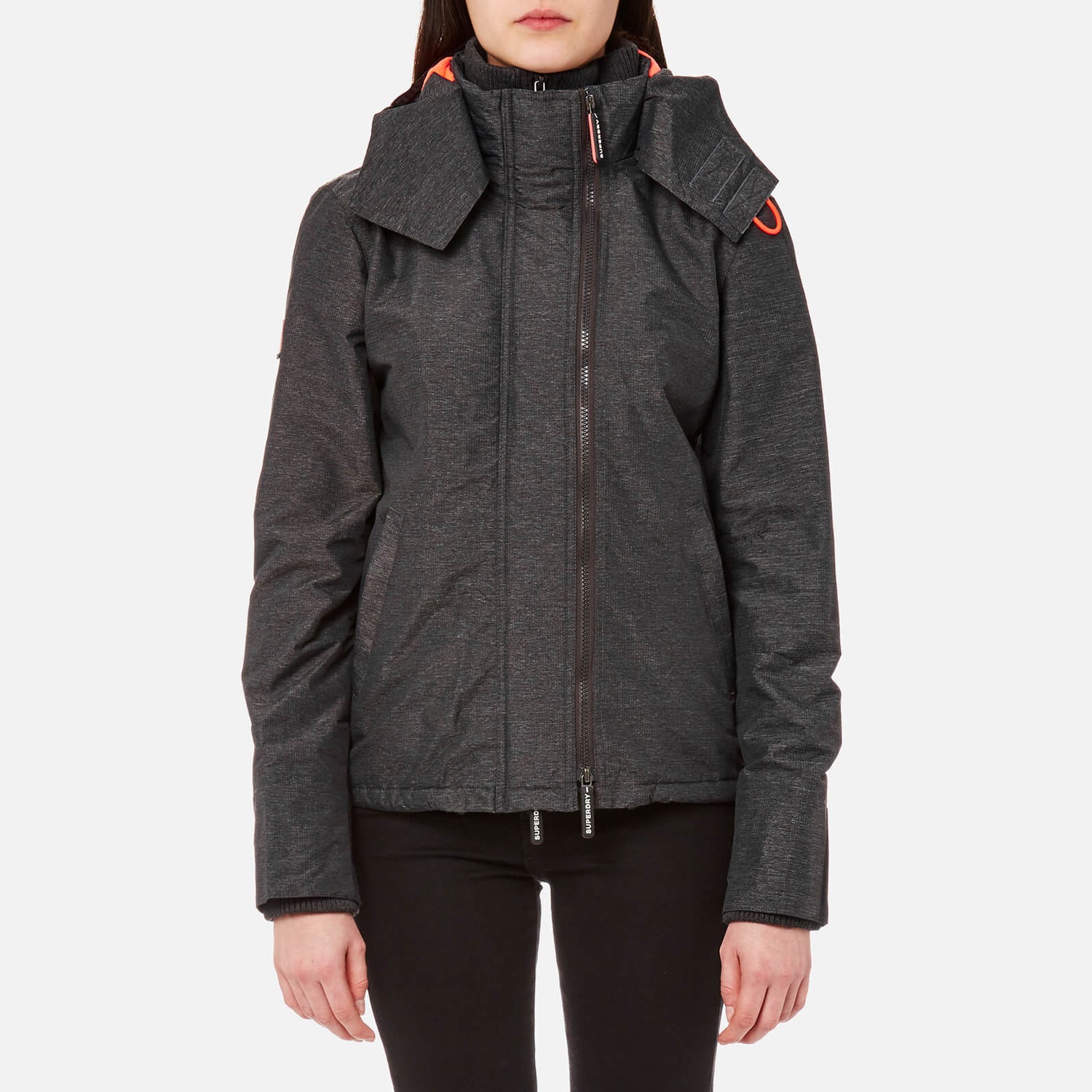 Superdry arctic black marl top