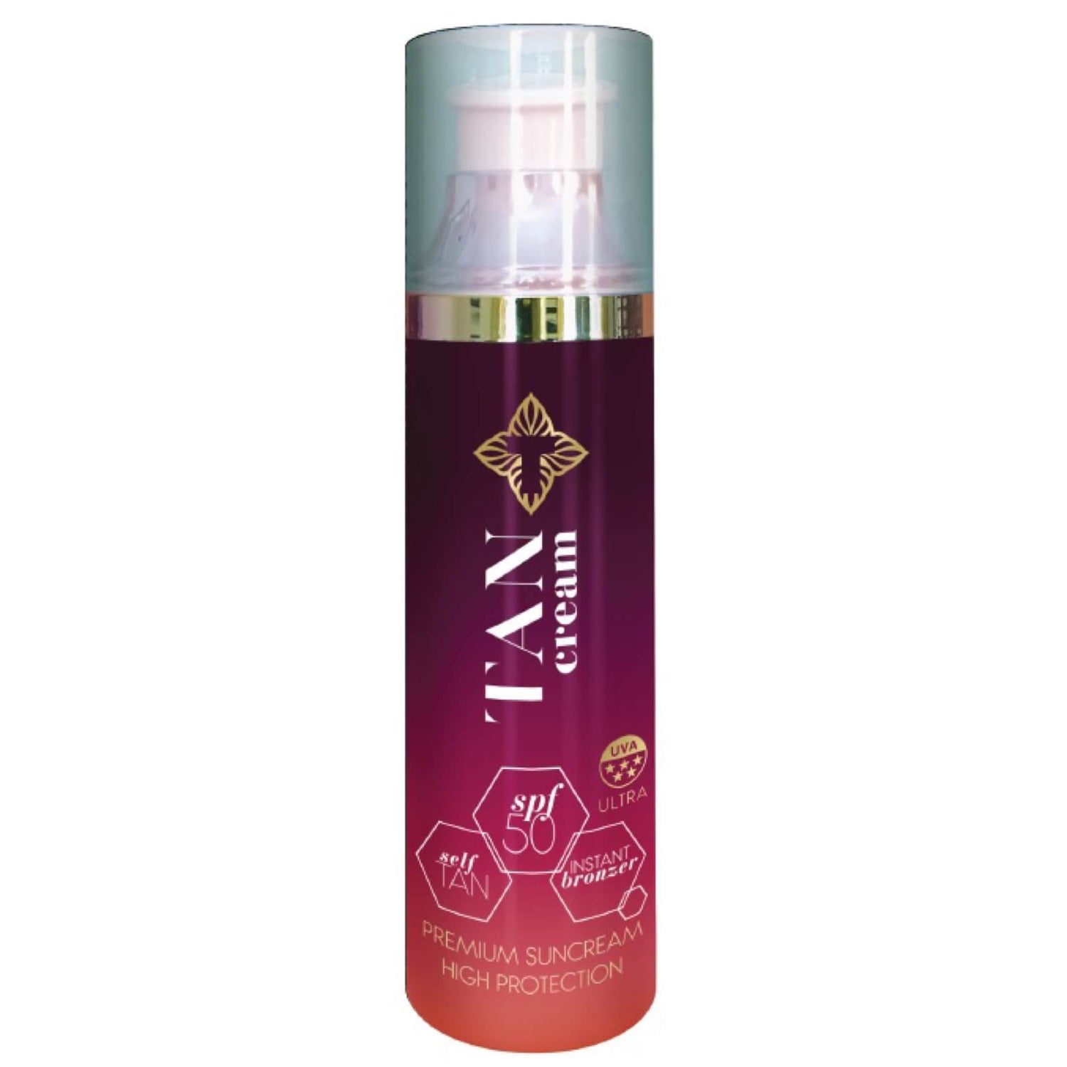 Tancream All-in-One Self Tan and Bronzer SPF50 100ml