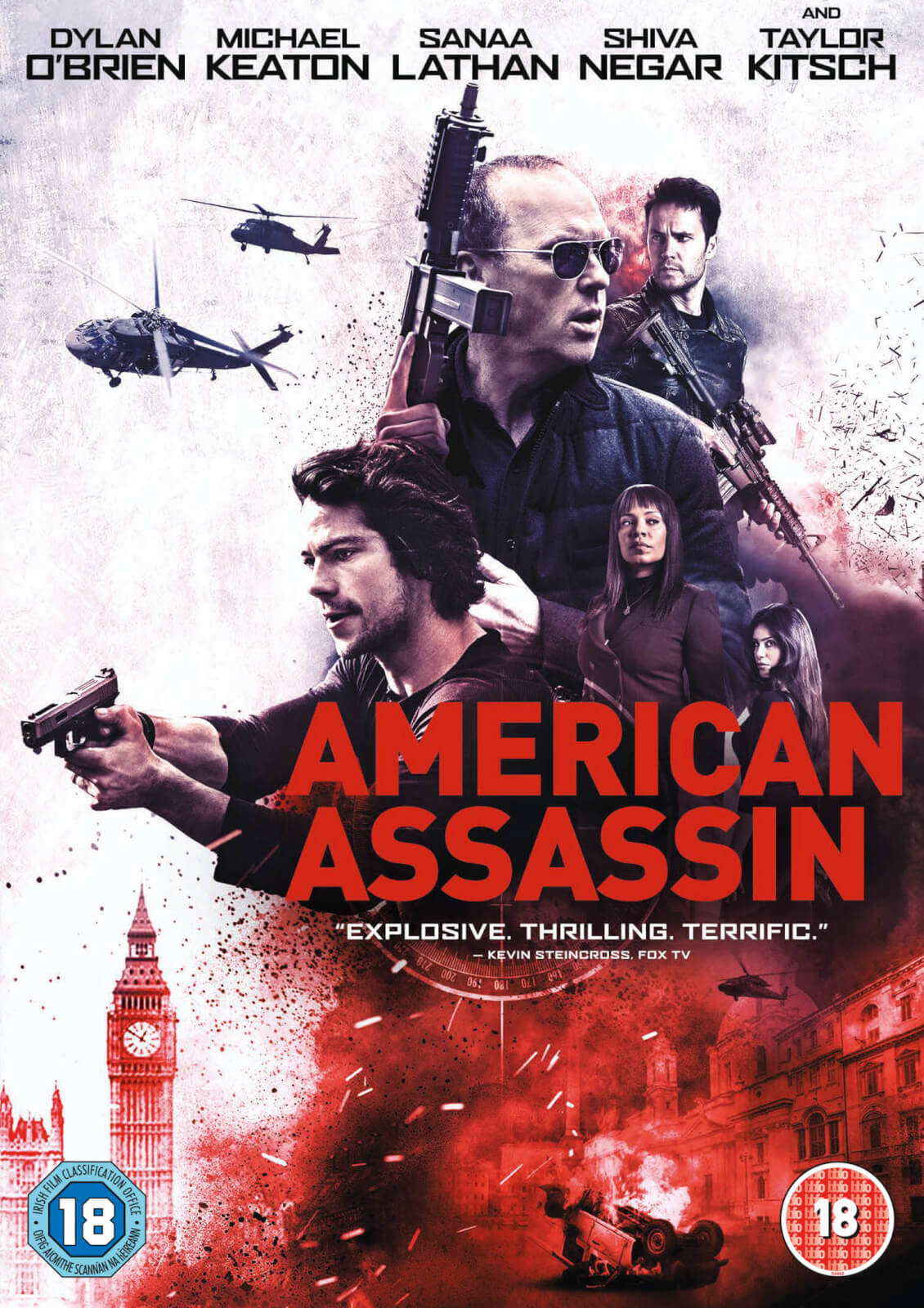 American Assassin DVD Zavvi Ireland