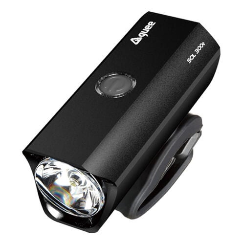 Guee SOL 300 E Head Light and Bracket Black ProBikeKit