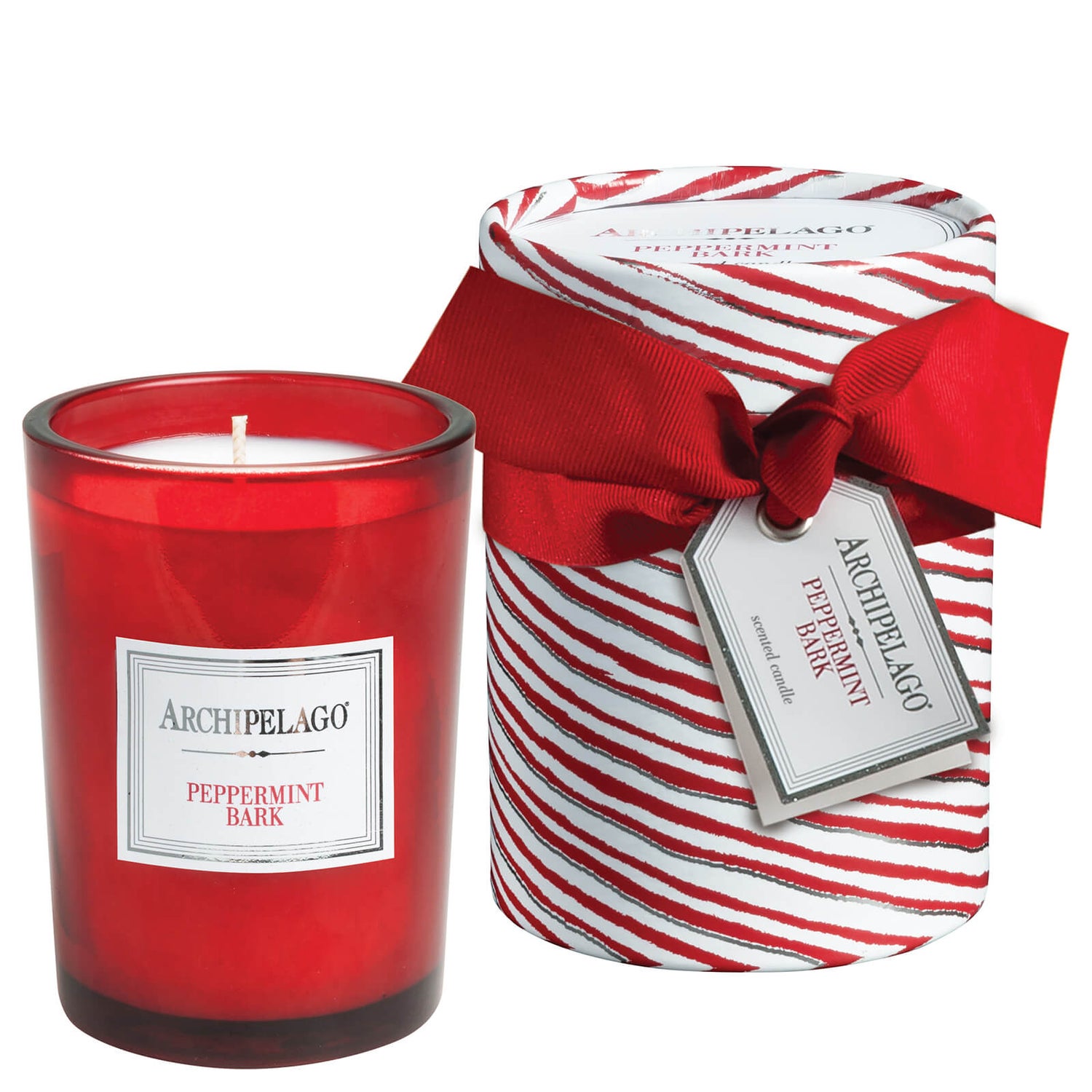 Archipelago Botanicals Round Boxed Candle Peppermint Bark lookfantastic 台灣站