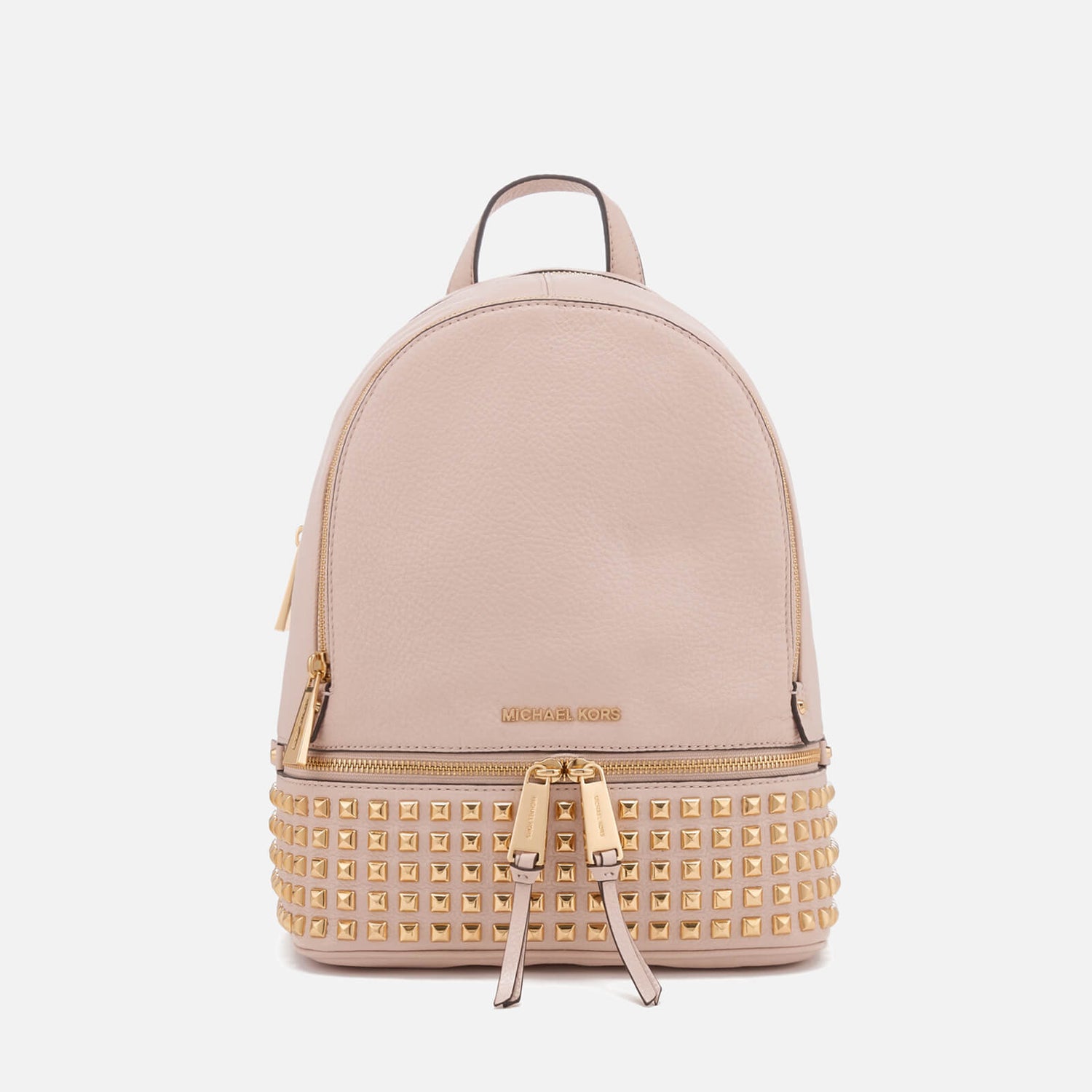 Michael kors rhea on sale zip studded backpack