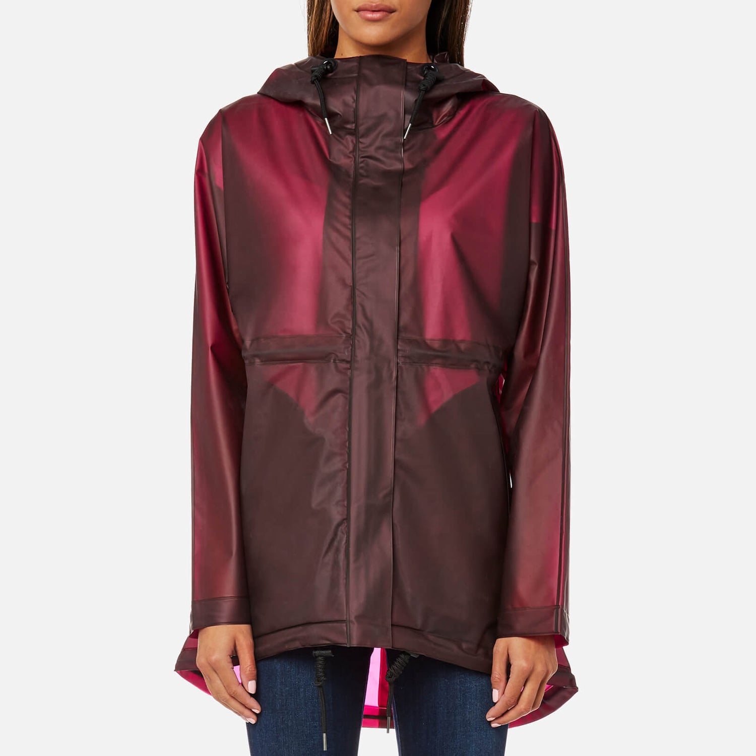 Hunter clear raincoat online