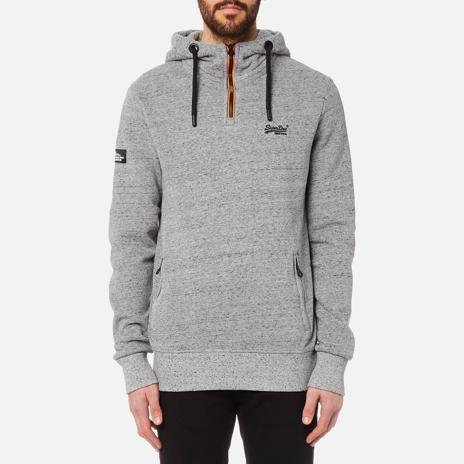 Orange label urban flash half zip hoodie hotsell