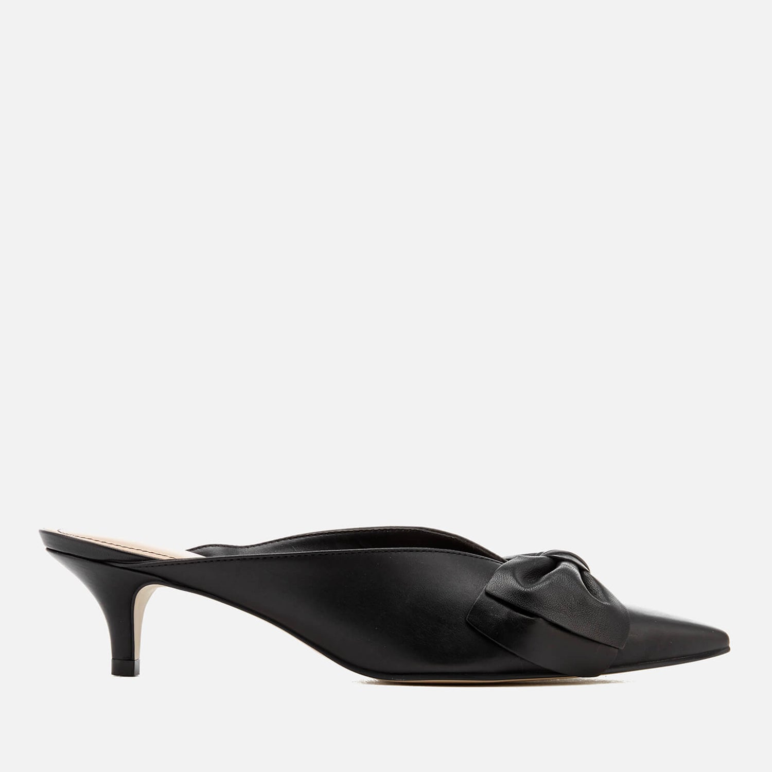 Carvela Women's Acacia Leather Pointed Mules - Black | FREE UK Delivery ...