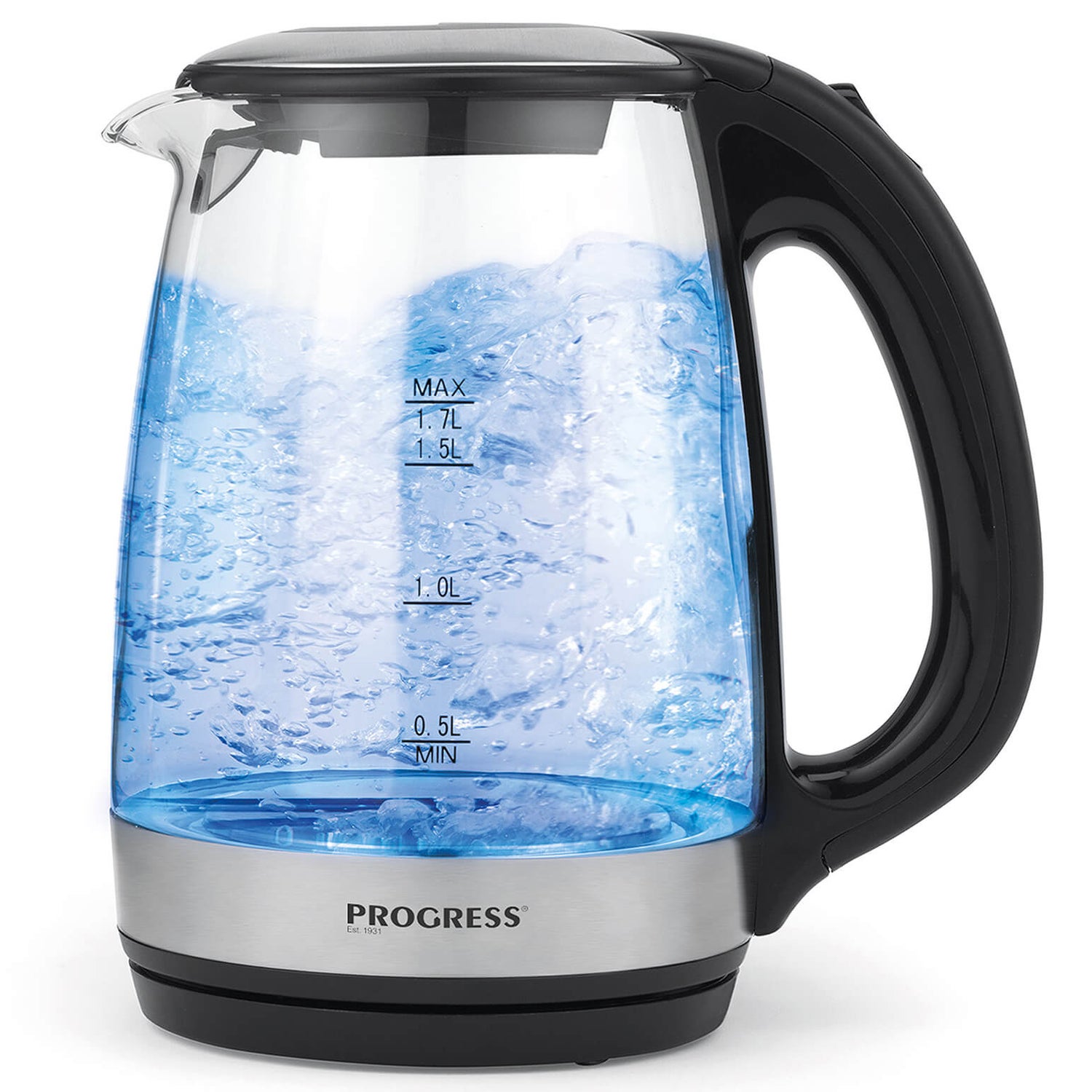 Progress glass kettle discount