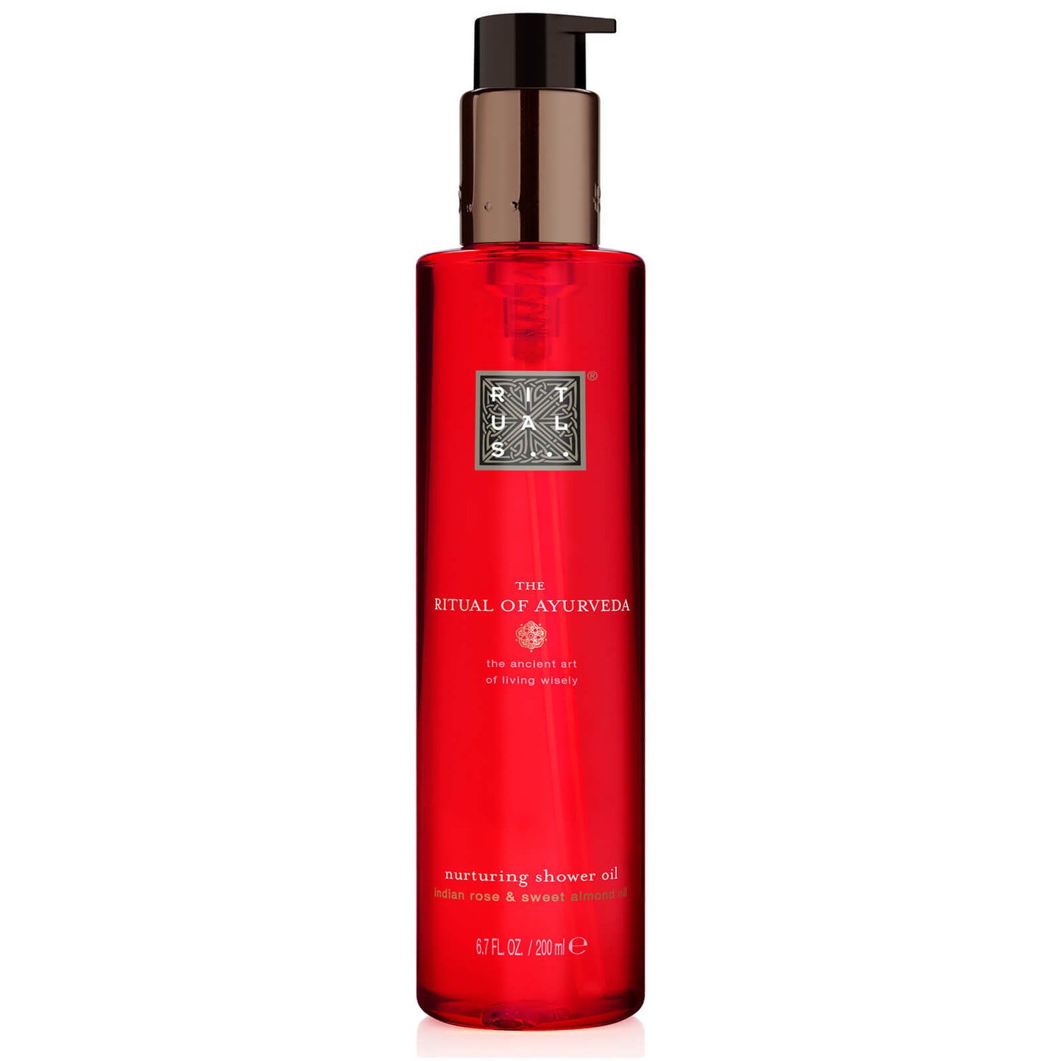 Rituals The Ritual of Ayurveda Shower Oil 200ml LOOKFANTASTIC