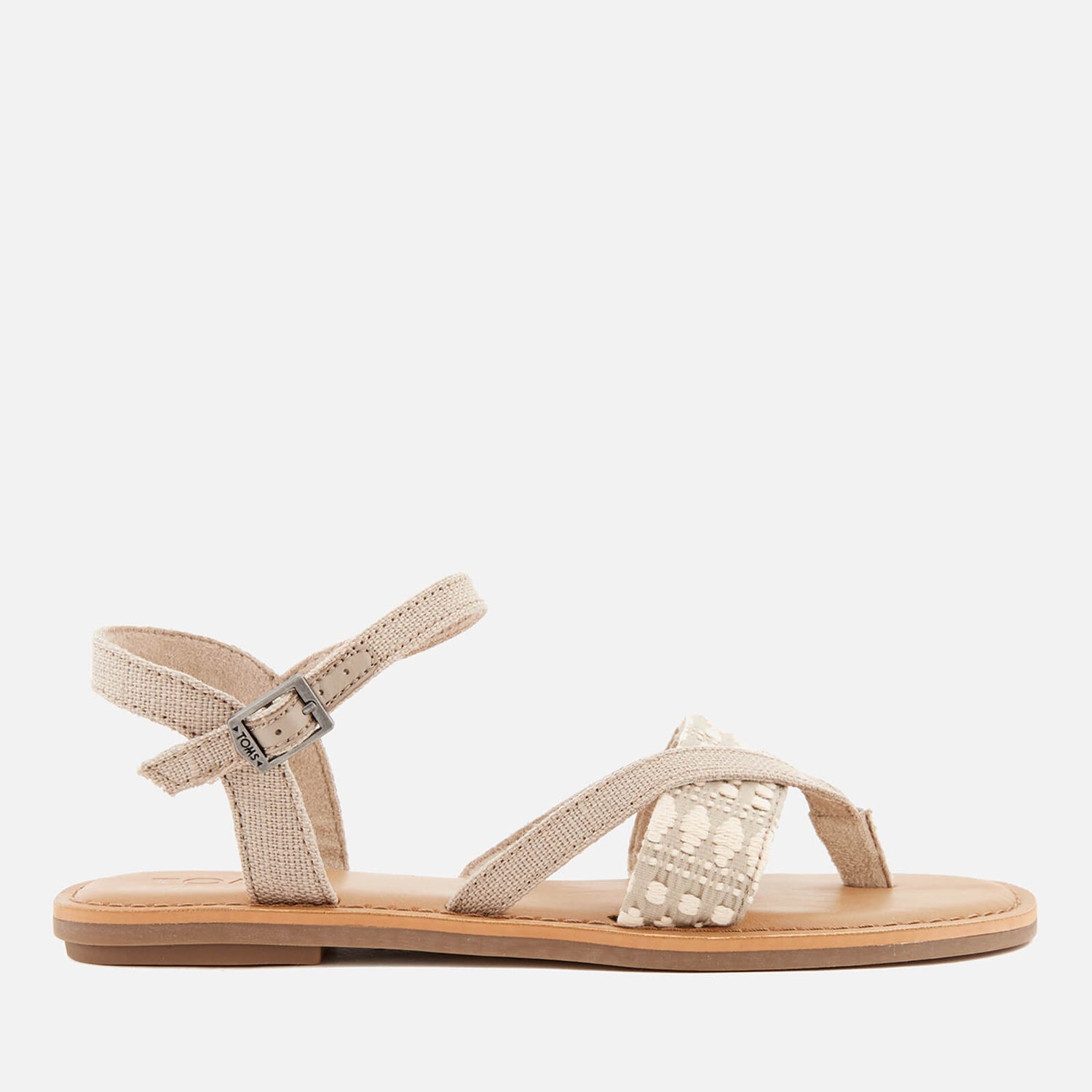 TOMS Women s Lexie Strappy Sandals Oxford Tan TheHut