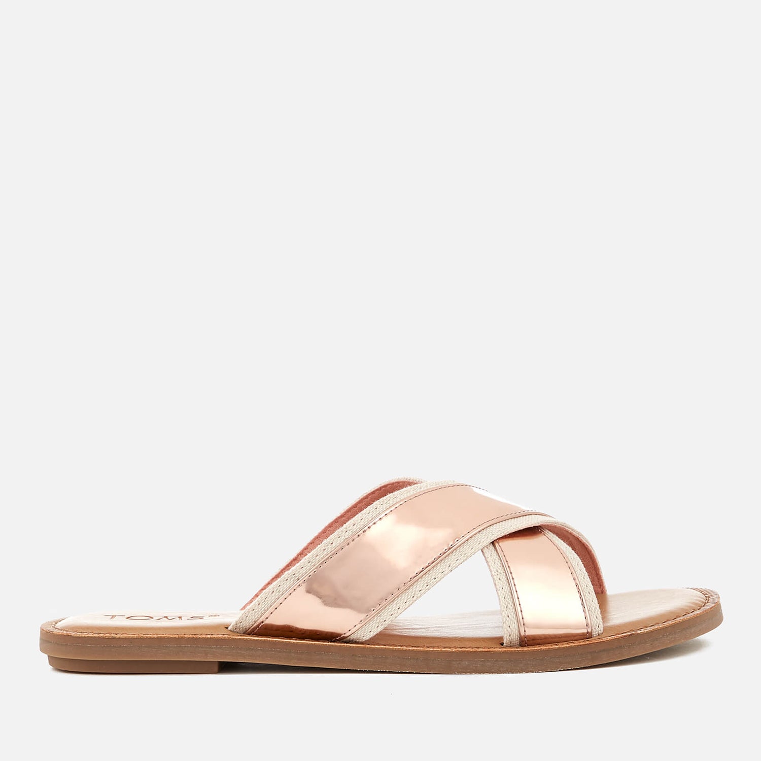 Toms viv sandals rose sales gold