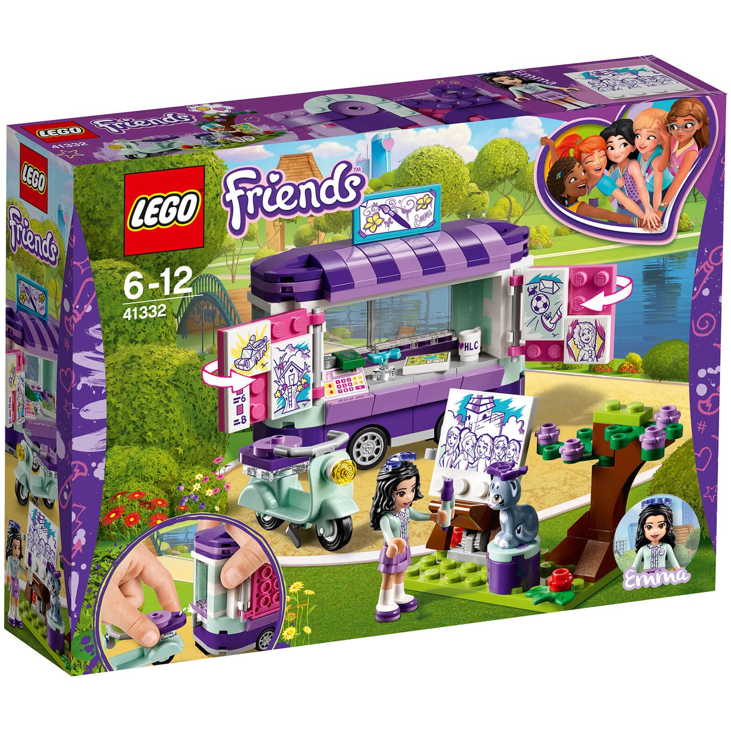 Lego friends emma art 2025