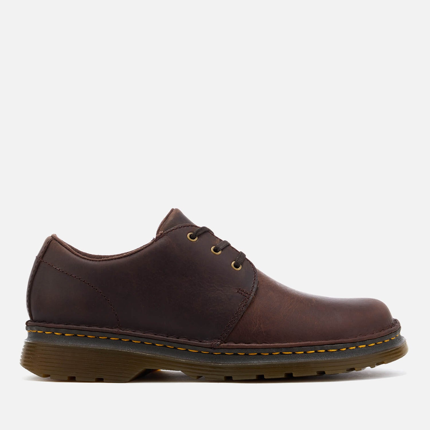 Dr. Martens Men s Hazeldon Kingdom Lace Shoes Brown