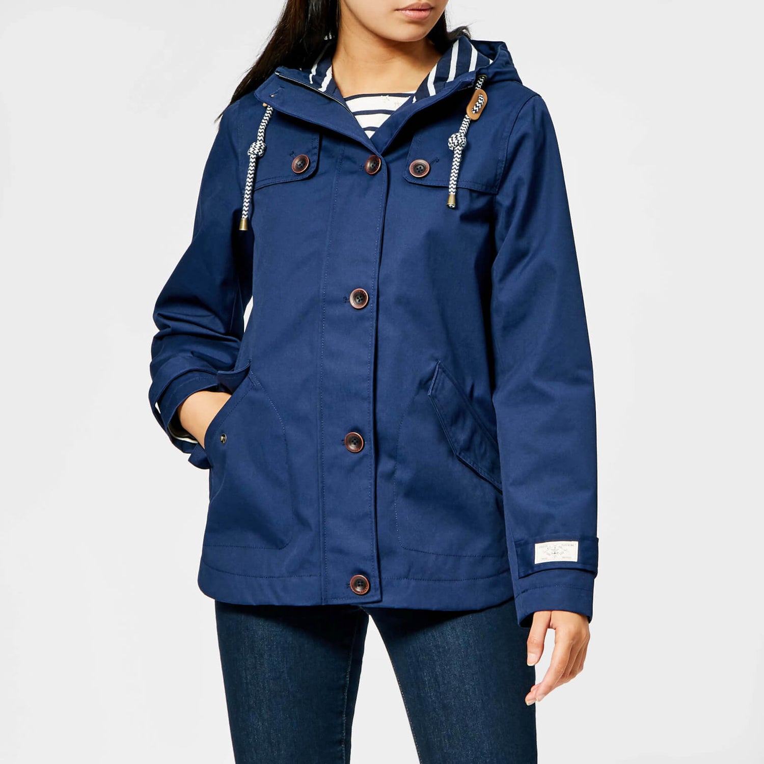 Joules Coast Womens Jacket Waterproof French Navy All Sizes 