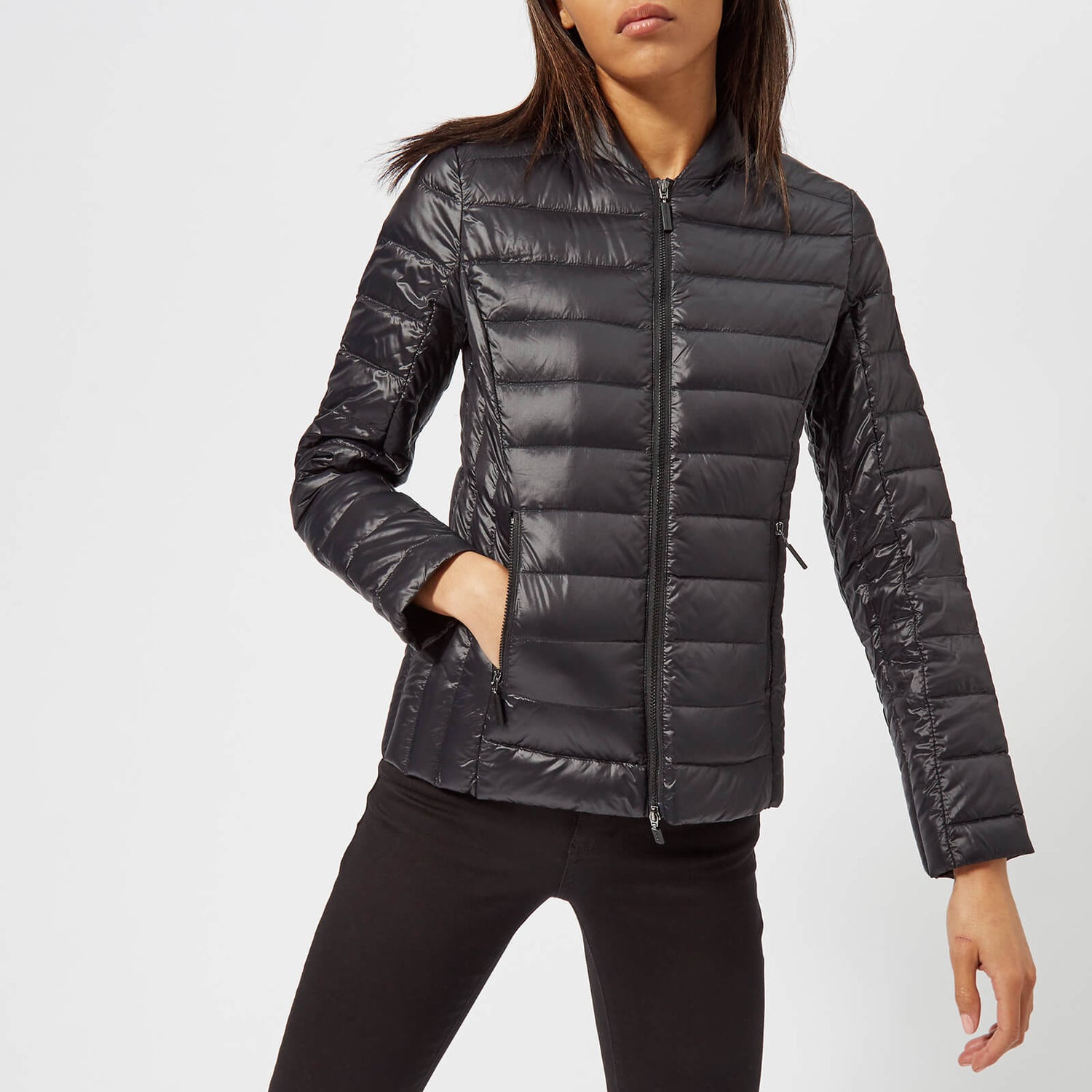 Armani Exchange Women s Down Jacket Black TheHut