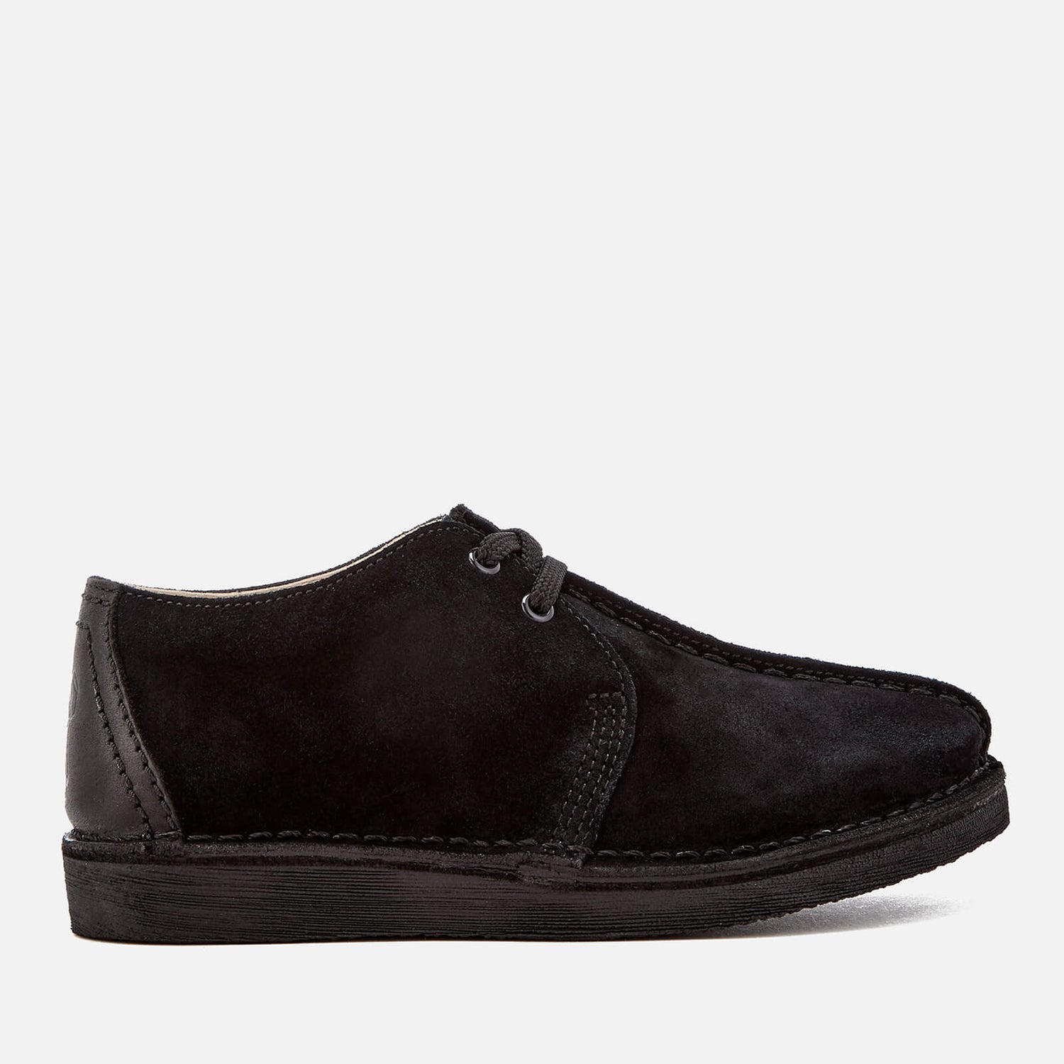 Clarks Originals Kids Desert Trek Shoes Black Suede TheHut