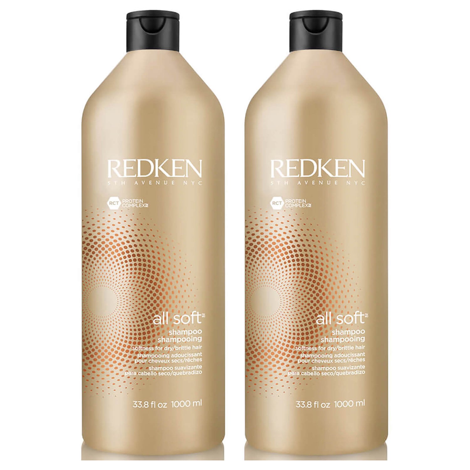 hensynsløs Tidsserier vejledning Redken All Soft Shampoo Duo (2 x 1000ml) - lookfantastic