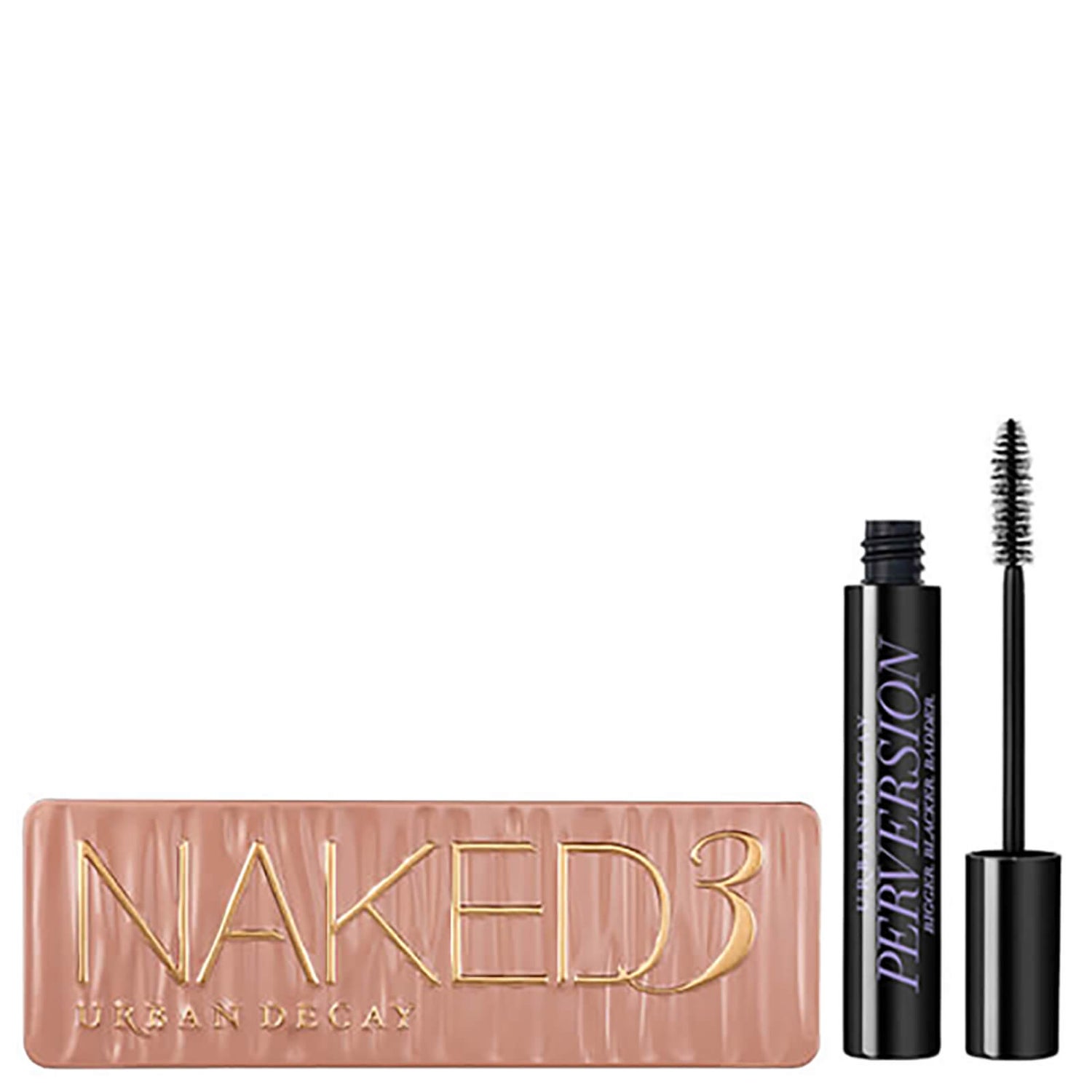 Urban Decay Naked 3 Palette and Mascara Bundle