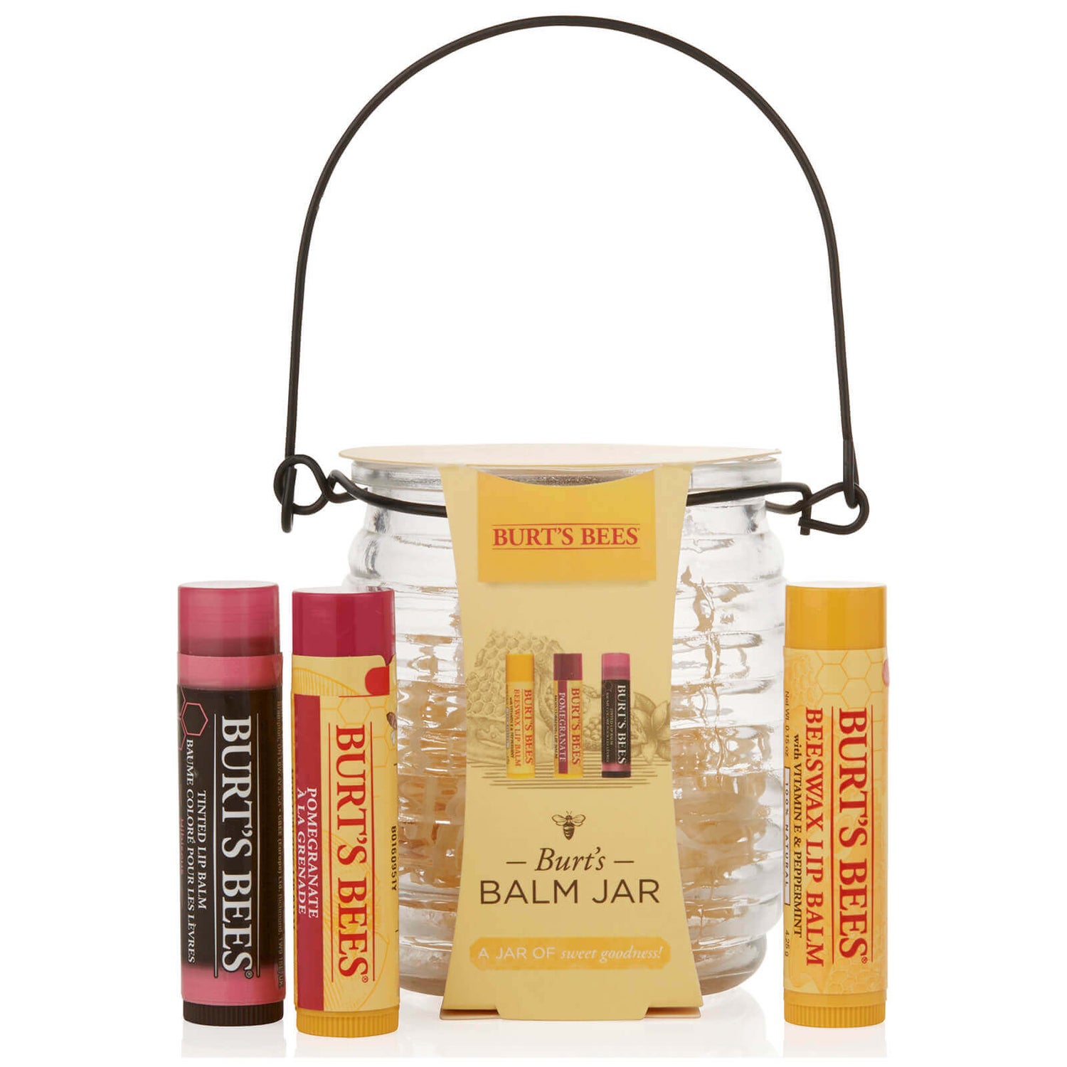 Burt's Bees Honey Jar Gift Set LOOKFANTASTIC