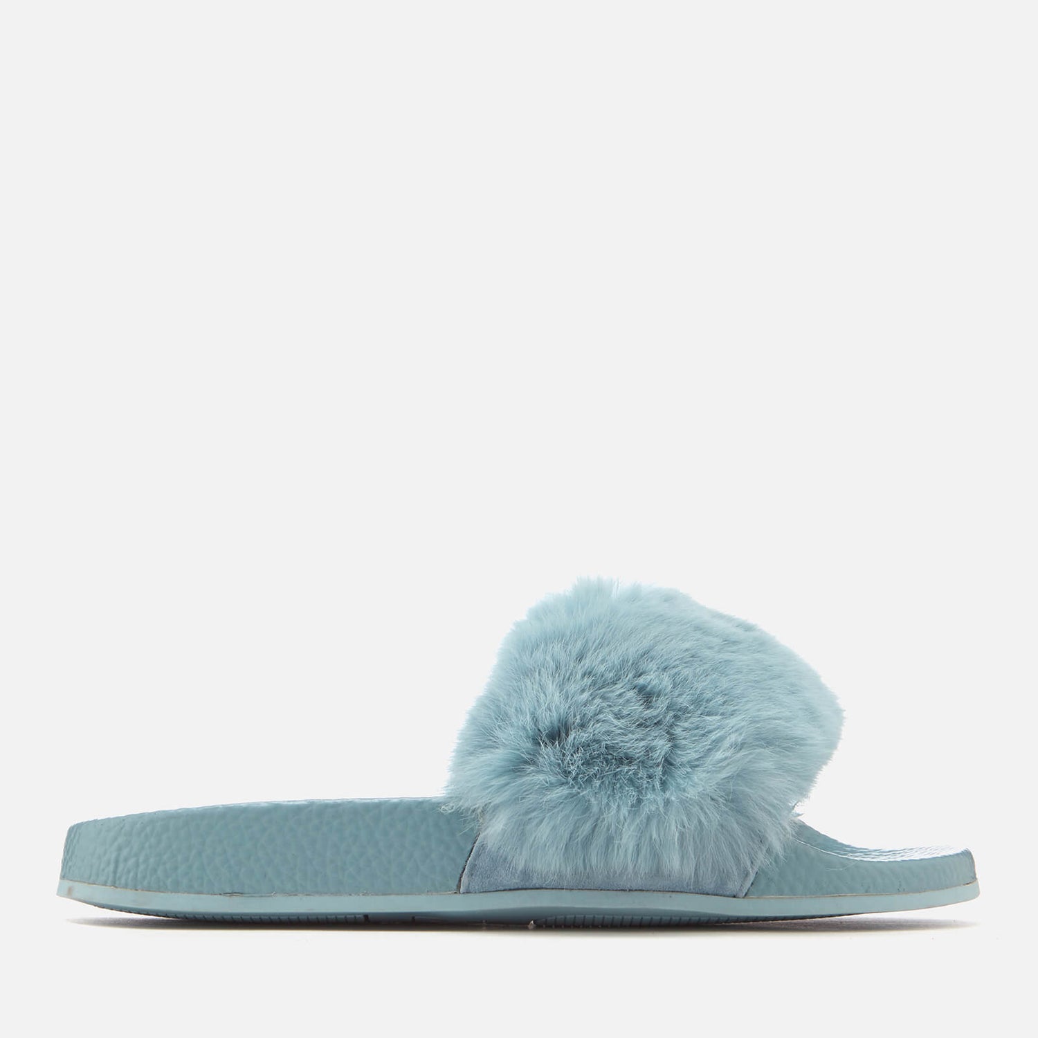 Women's fur slide sandals on sale
