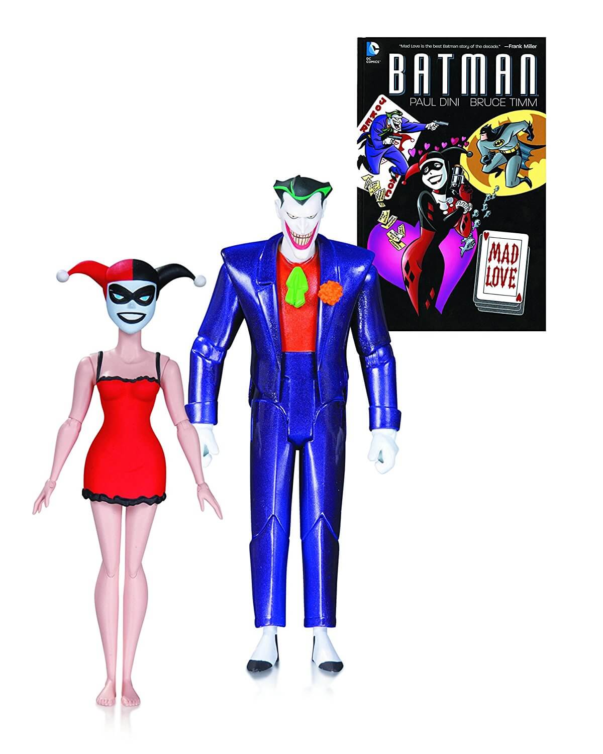 Reciclar Conveniente río DC Figs Batman Animated Mad Love Joker & Harley 2pk | Pop In A Box España