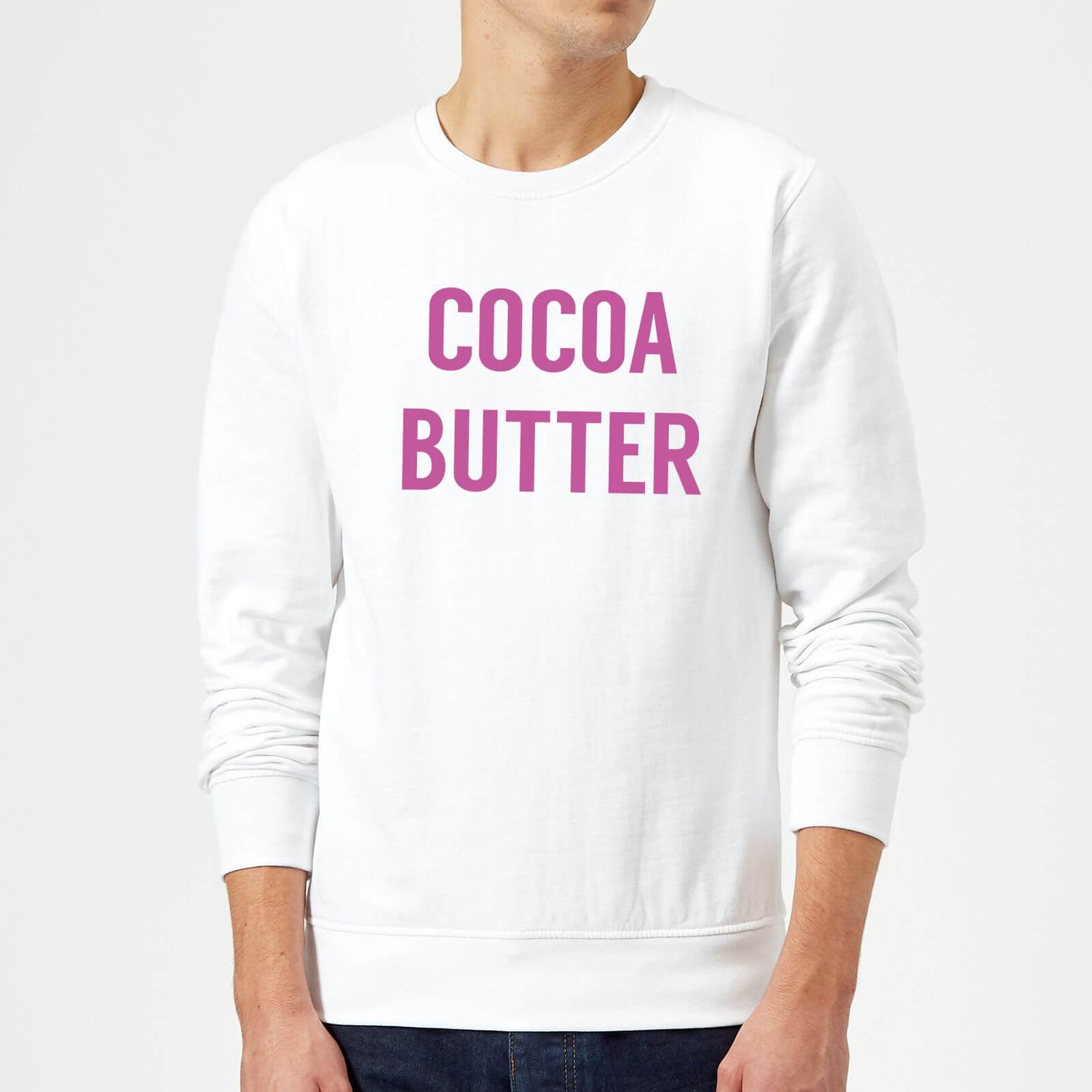 Cocoa Butter Sweatshirt White Clothing Zavvi UK