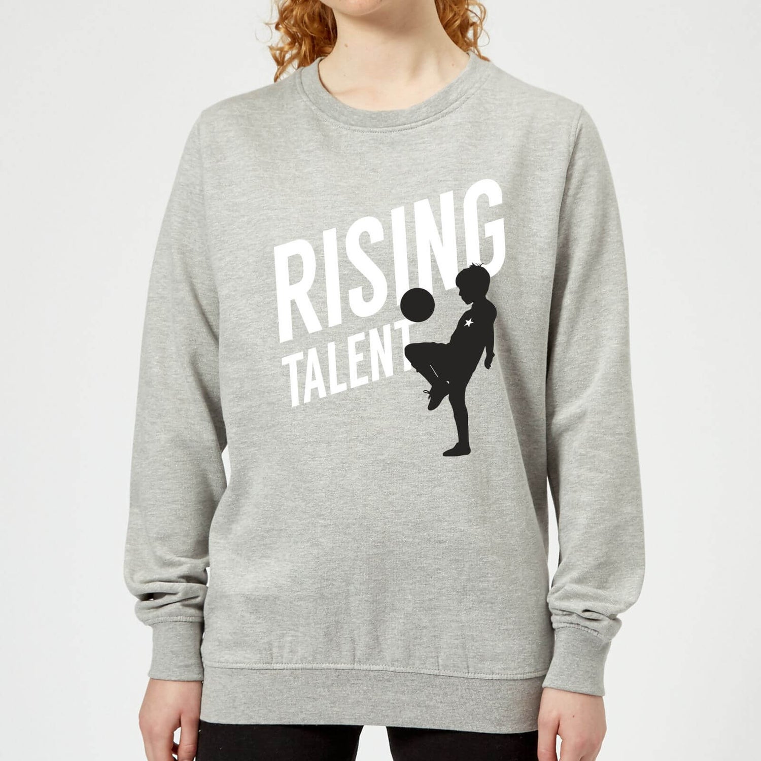 Rising Talent Women s Sweatshirt Grey Clothing Zavvi UK