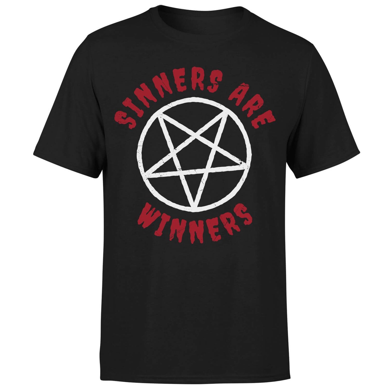 Sinners are Winners T-Shirt - Black