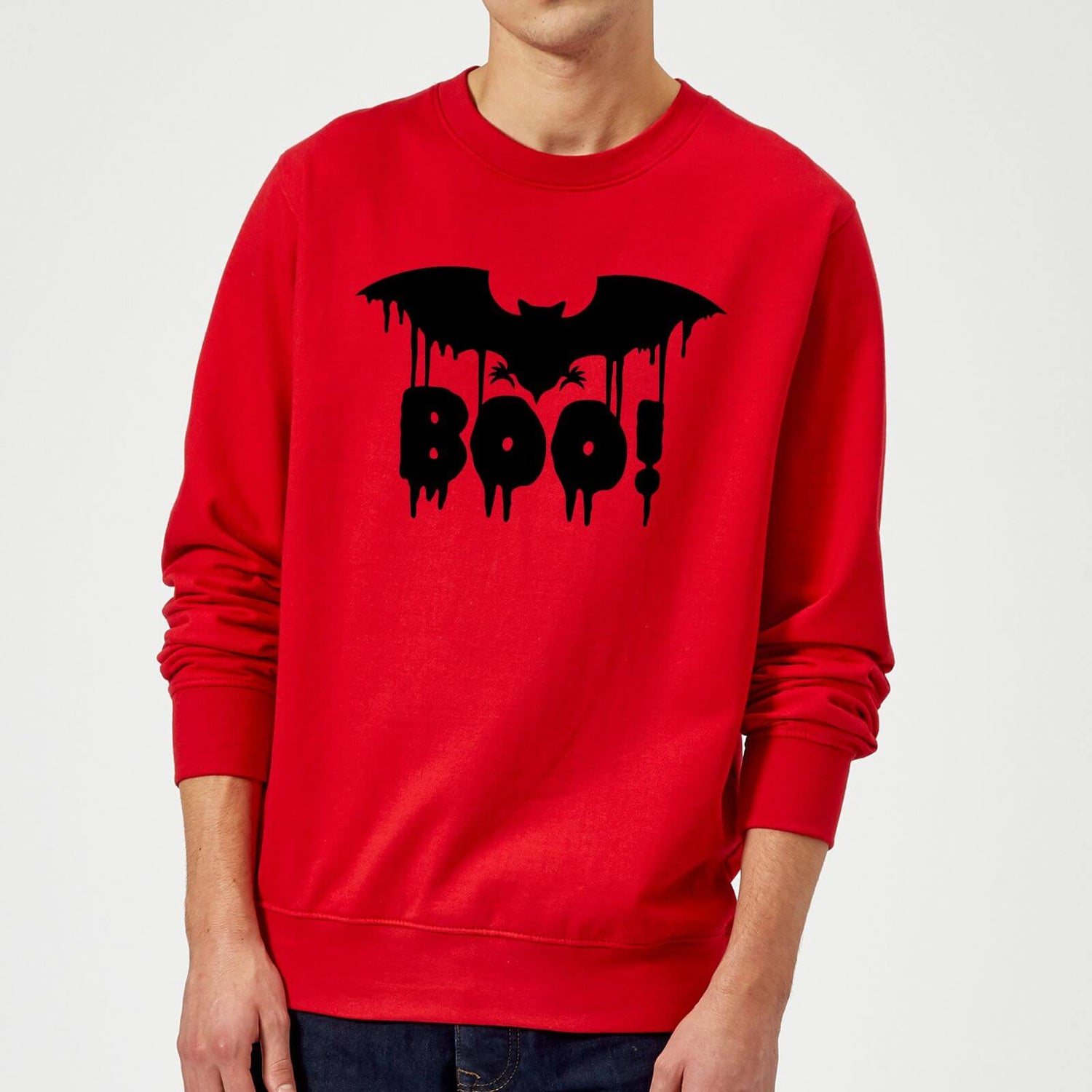 Boo Bat Sweatshirt - Red