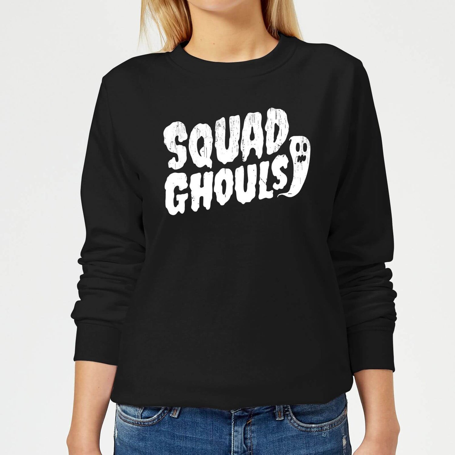 Squad Ghouls Women's Sweatshirt - Black