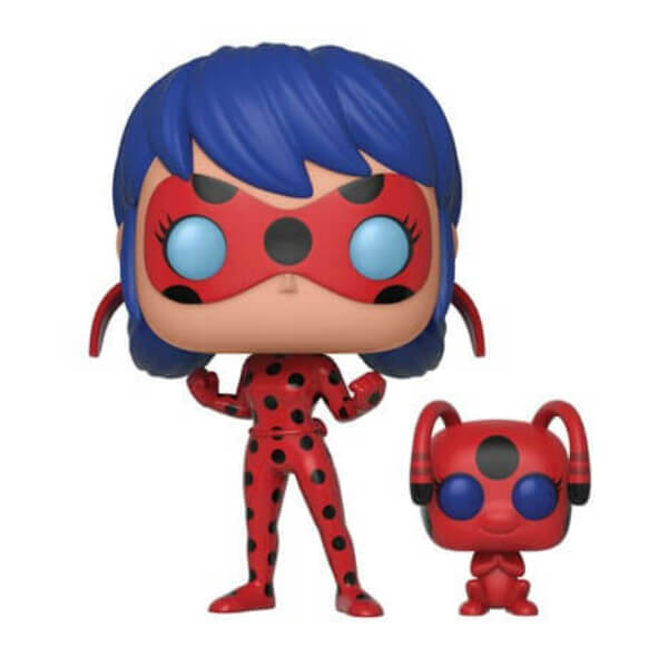 Miraculous Ladybug with Tikki and Buddy Pop Vinyl Figure