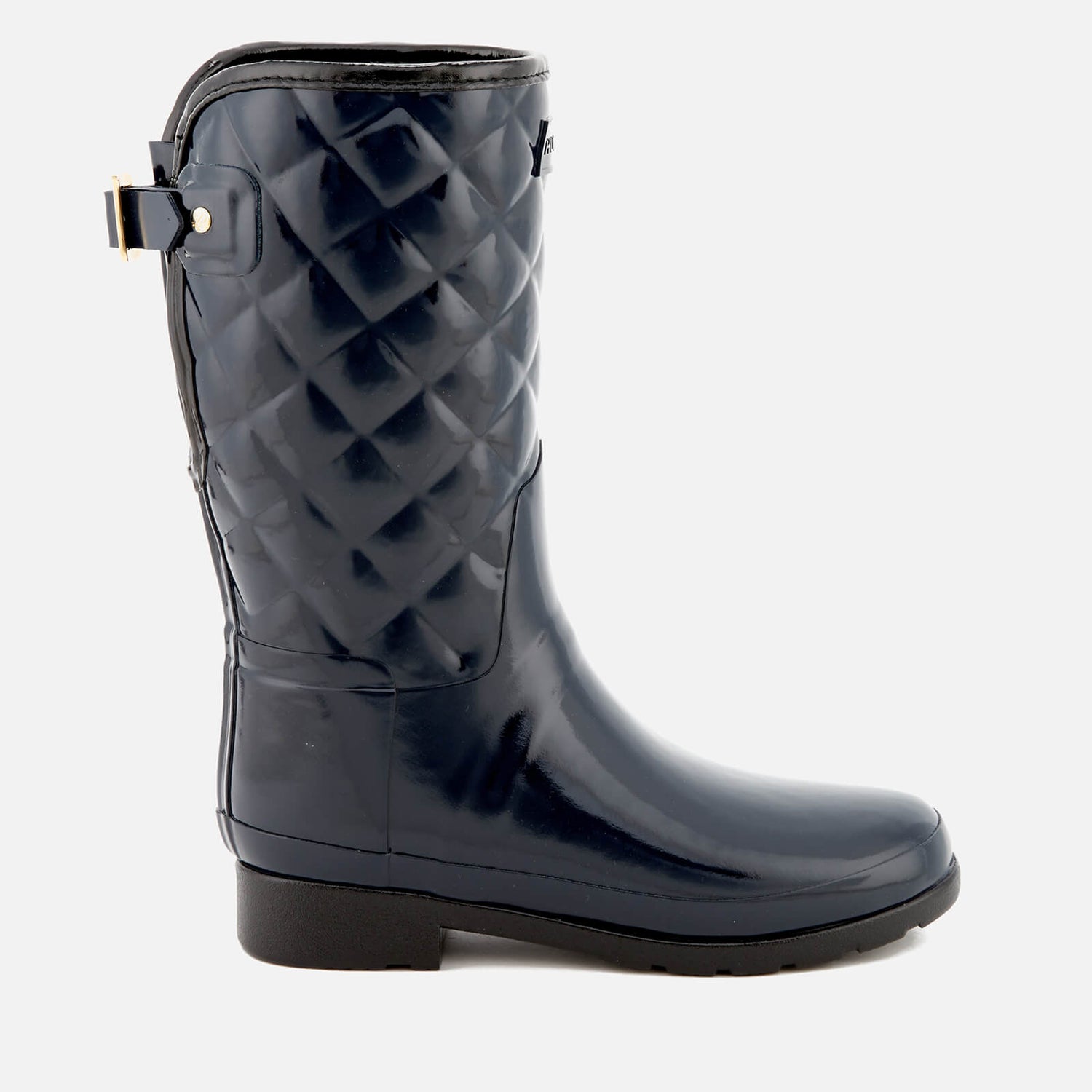 Short quilted store hunter boots