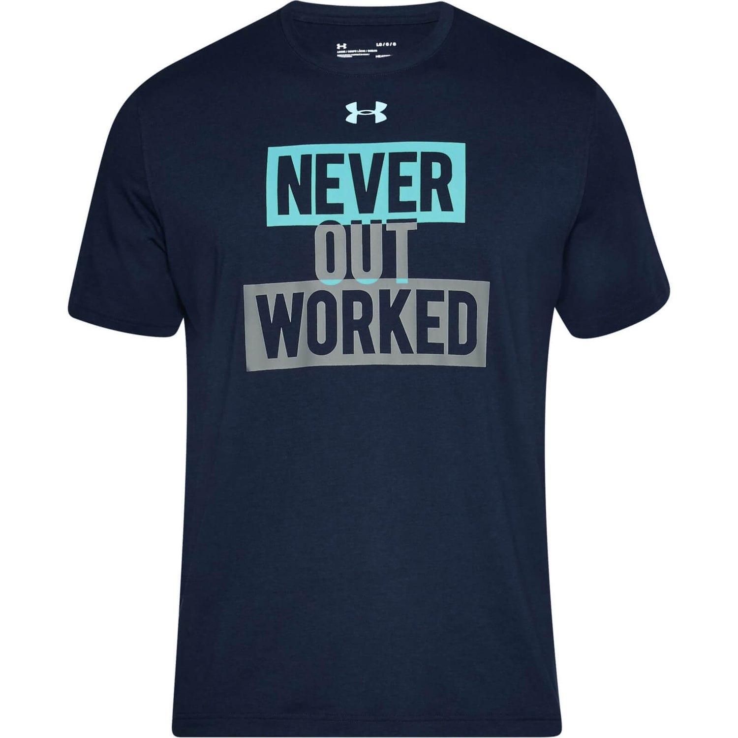 Under Armour Men's Never Worked Out TShirt Navy