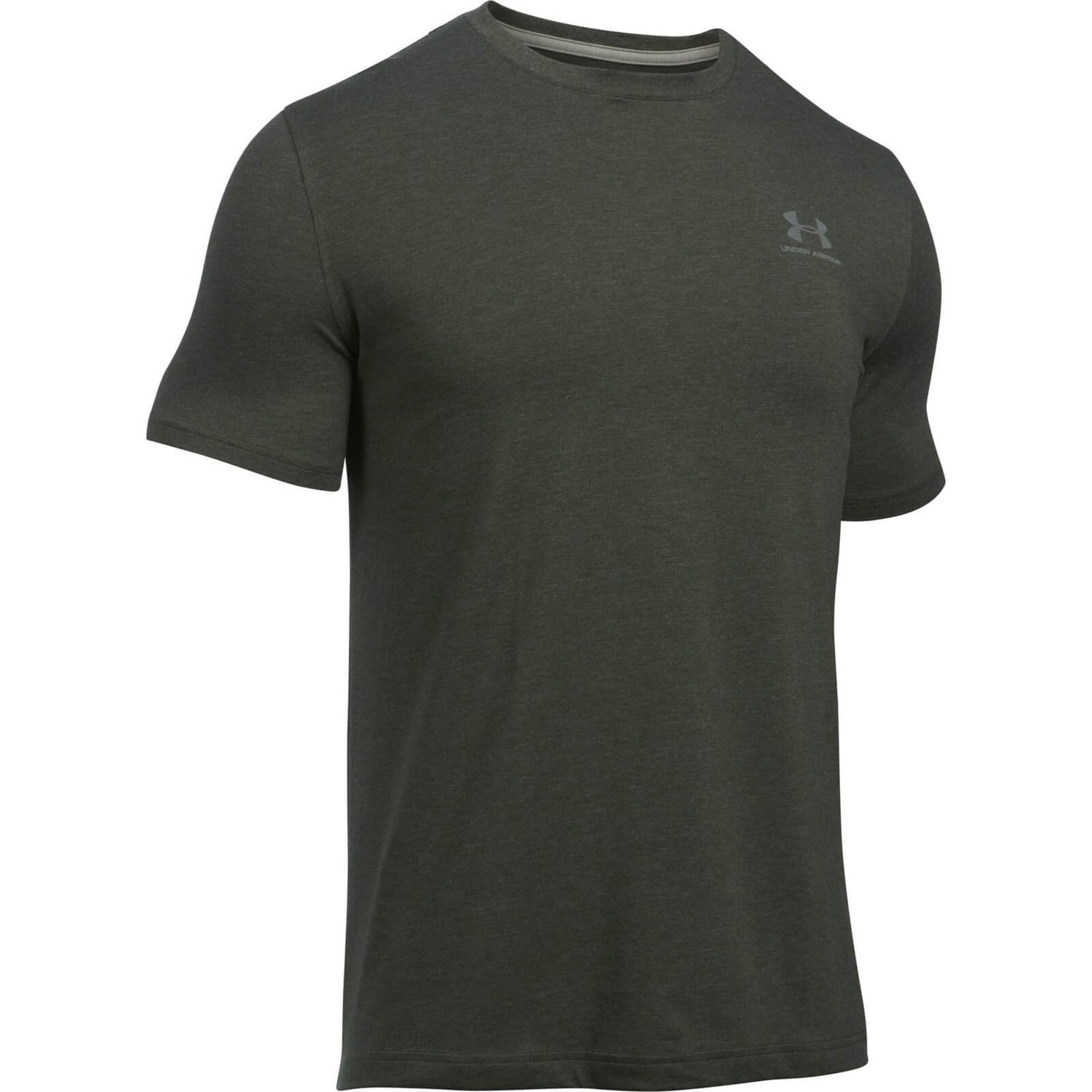 Ejercer Transeúnte curva Under Armour Men's CC Left Chest Lockup T-Shirt - Green | ProBikeKit.com