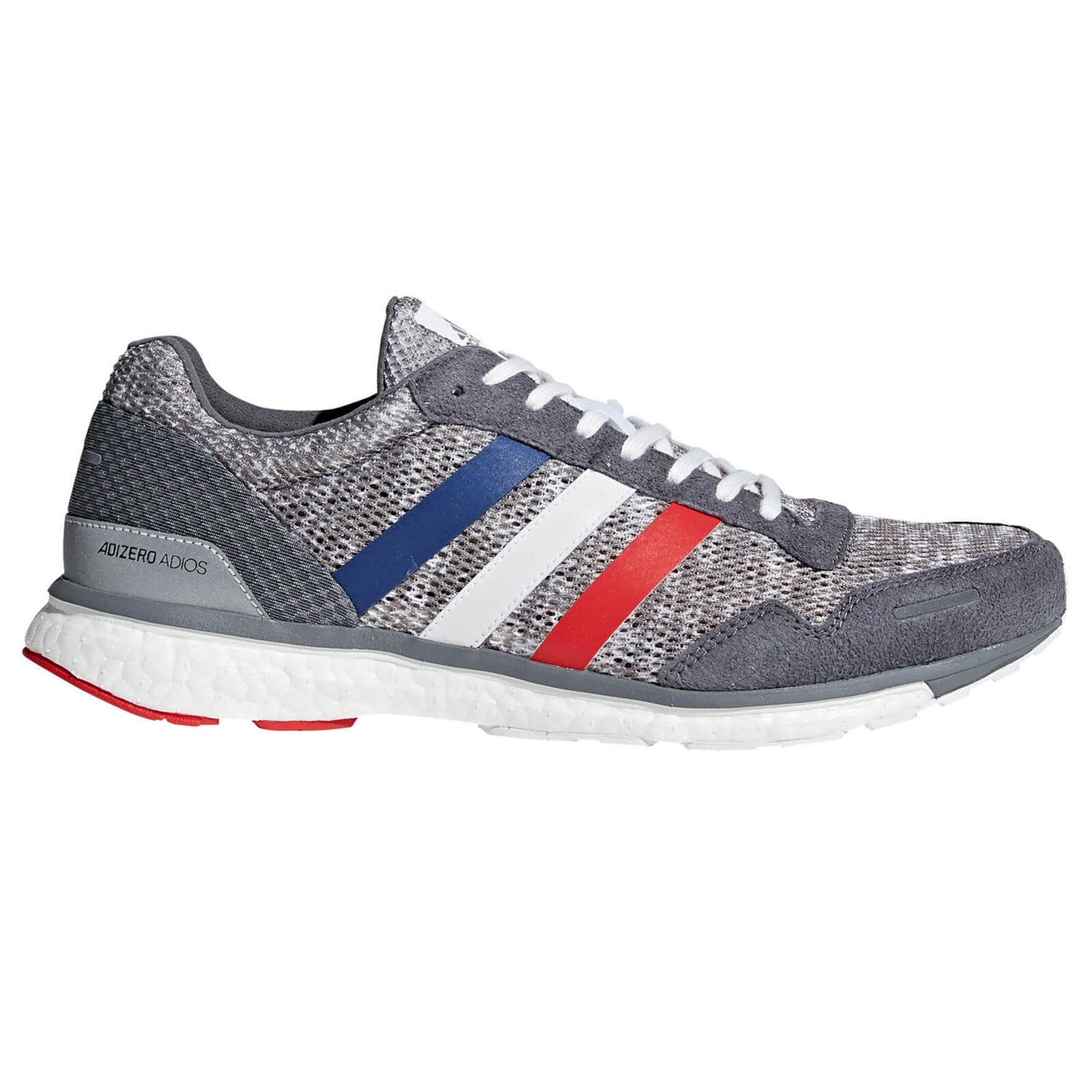 Andere plaatsen Storing Verdikken adidas Adizero Adios 3 Aktiv Running Shoes - Grey/White/Scarlet |  ProBikeKit.com