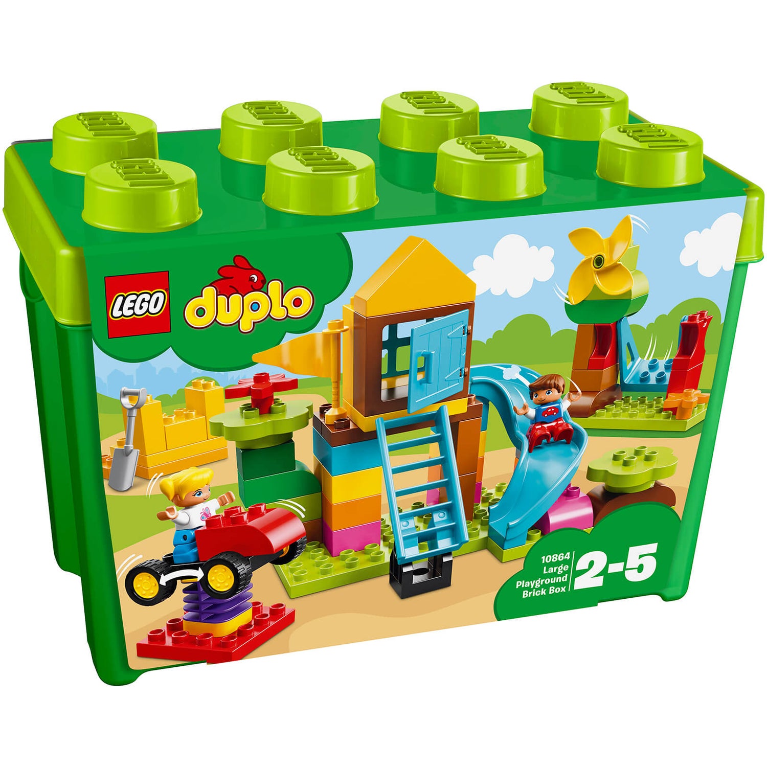 Badkamer Specifiek Huh LEGO DUPLO: Large Playground Brick Box (10864) Toys - Zavvi US