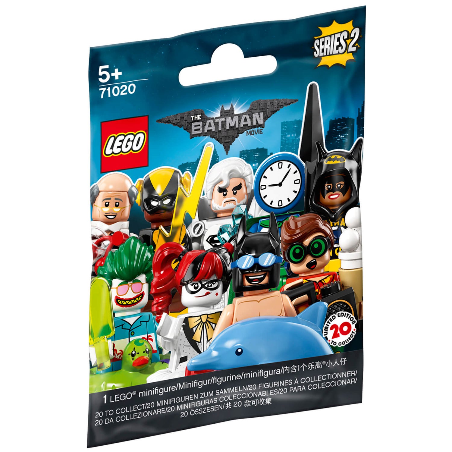LEGO Minifigures: The LEGO Batman Movie Series 2 (71020) Toys - Zavvi US