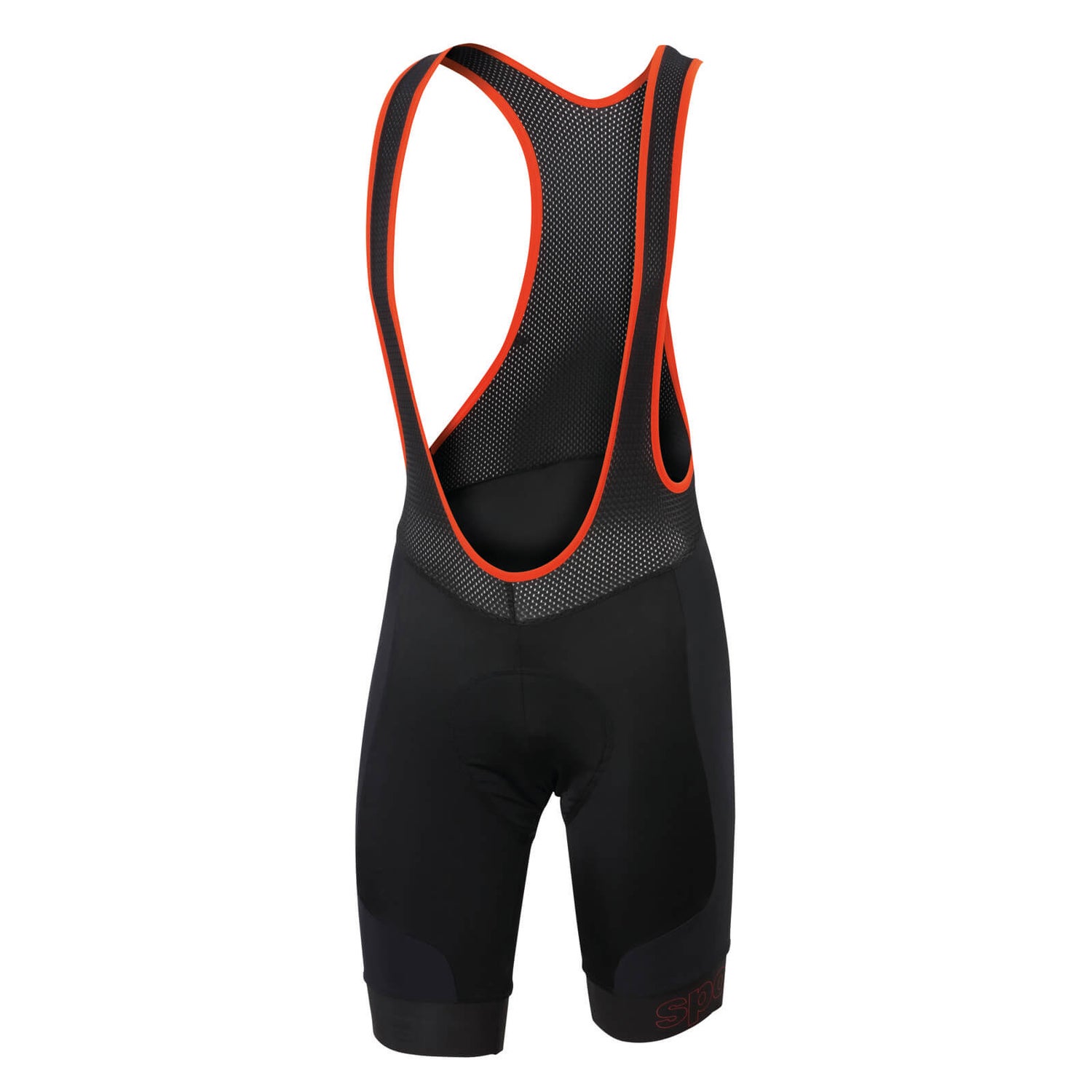 Sportful Passo Bib Shorts Black Fire Red ProBikeKit