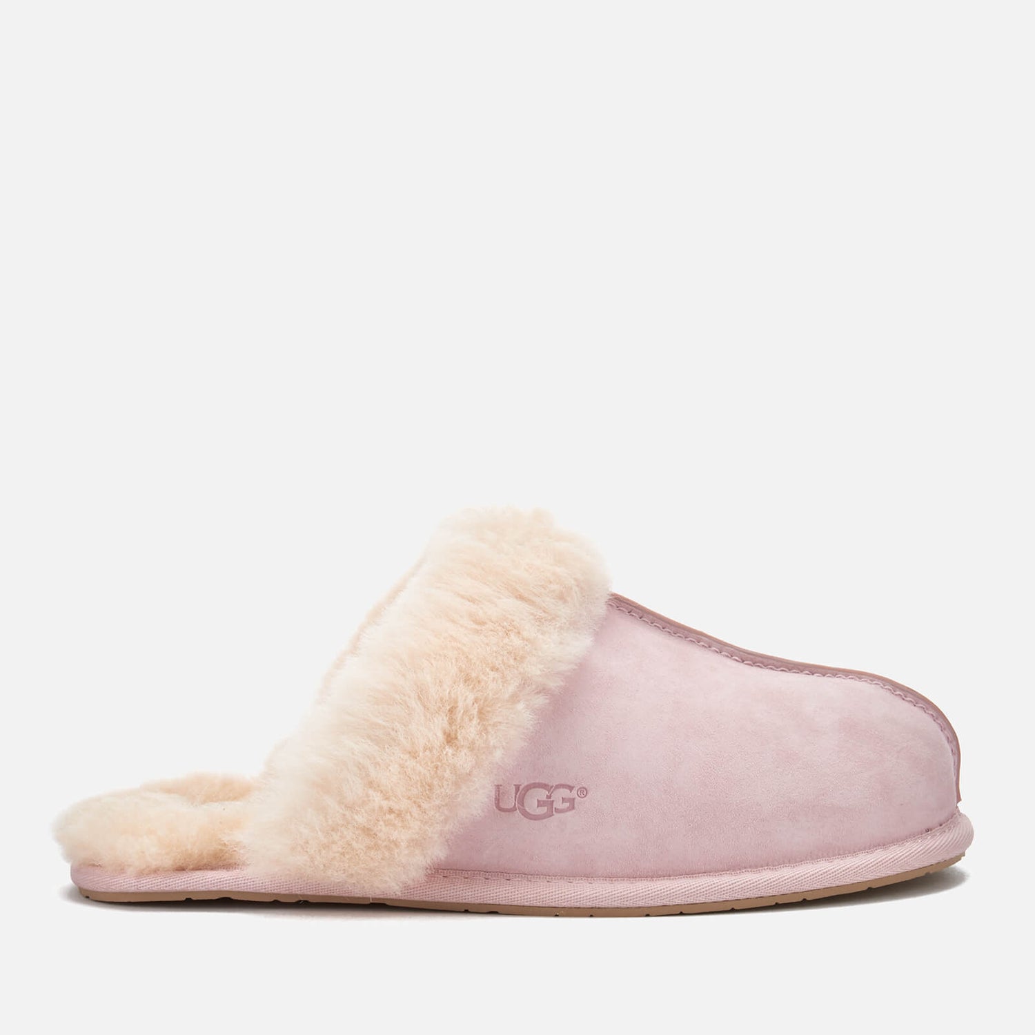 brown and pink ugg slippers
