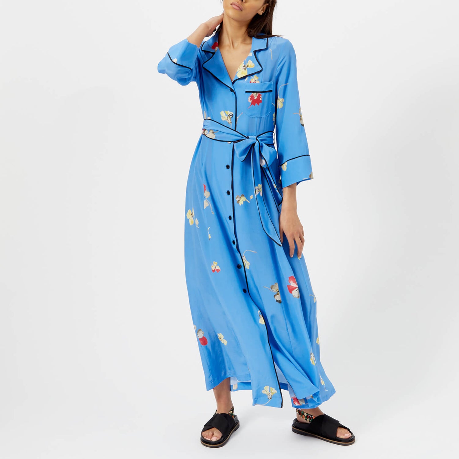 Ganni Women's Joycedale Dress - Marina 