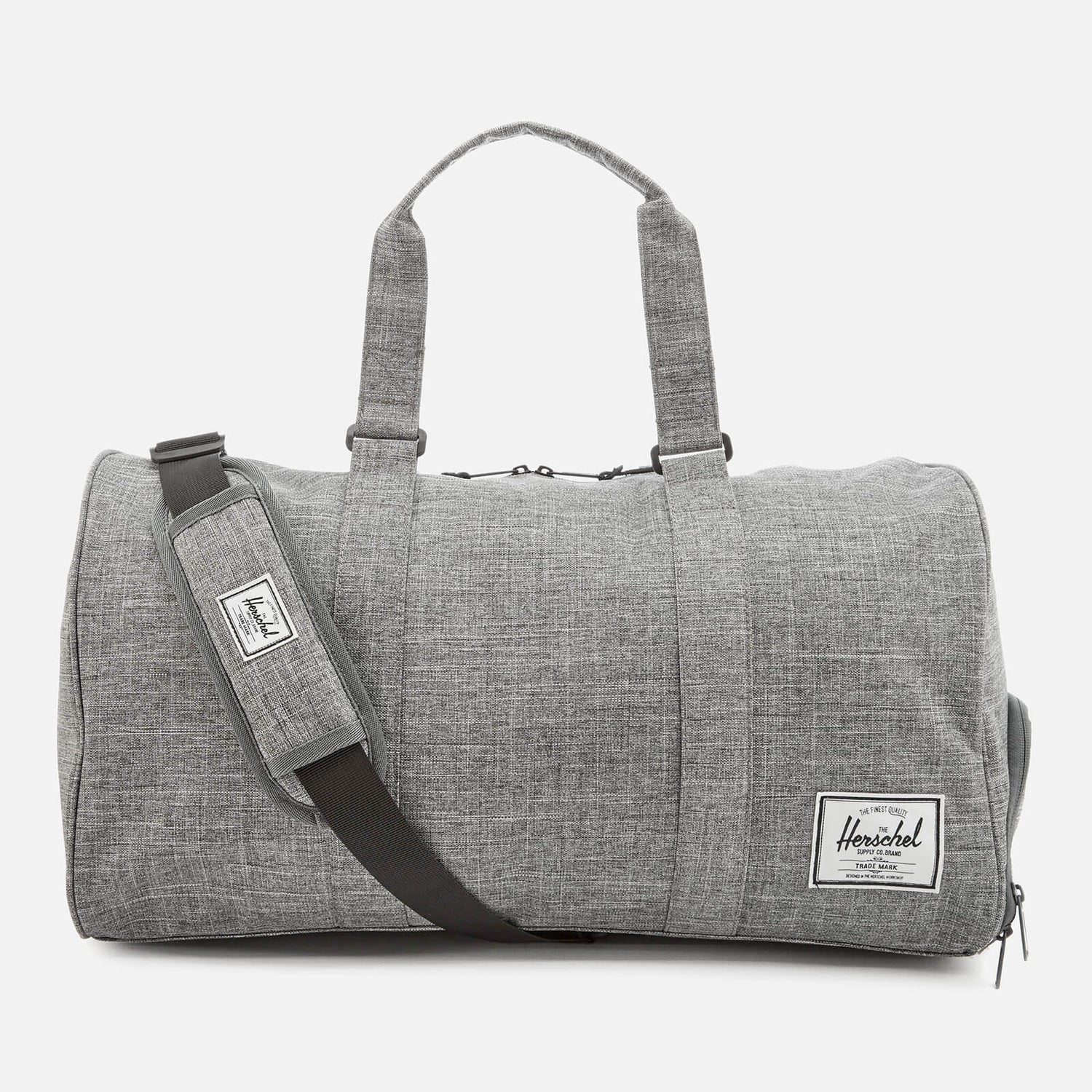 Herschel Supply Co. Men's Novel Duffle Weekend Bag Raven Crosshatch