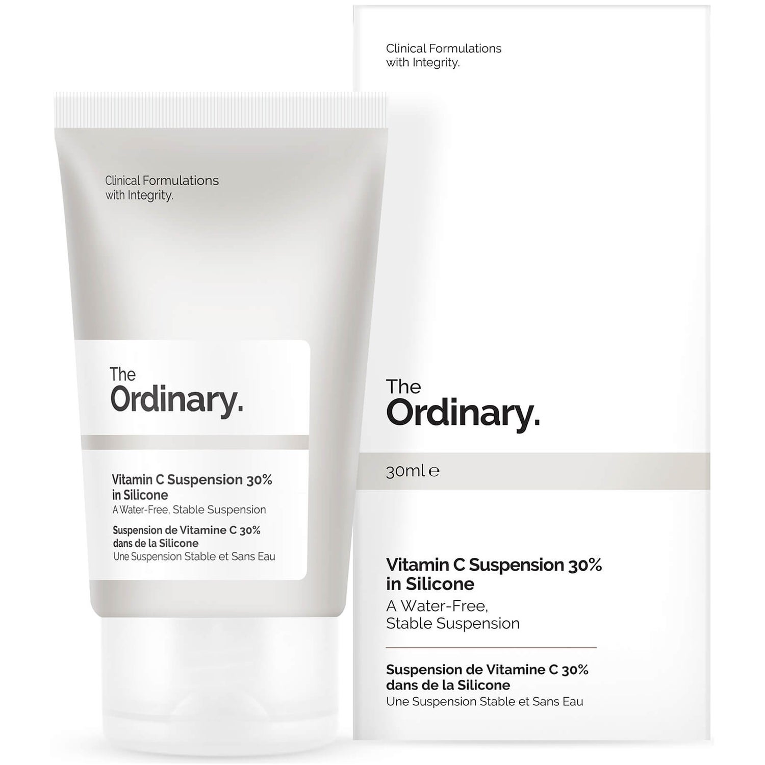 the ordinary ビタミンc サスペンションクリーム 30 シリコン
