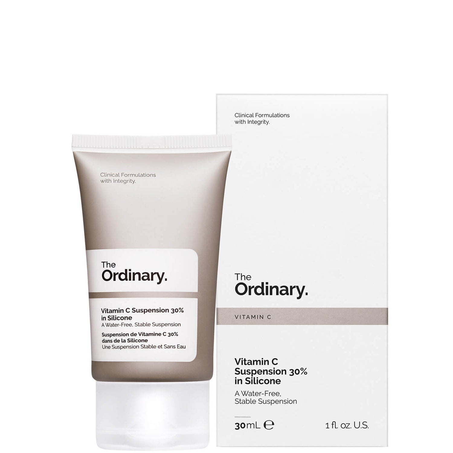 The Ordinary Vitamin C Suspension Cream 30 in Silicone 30ml LOOKFANTASTIC