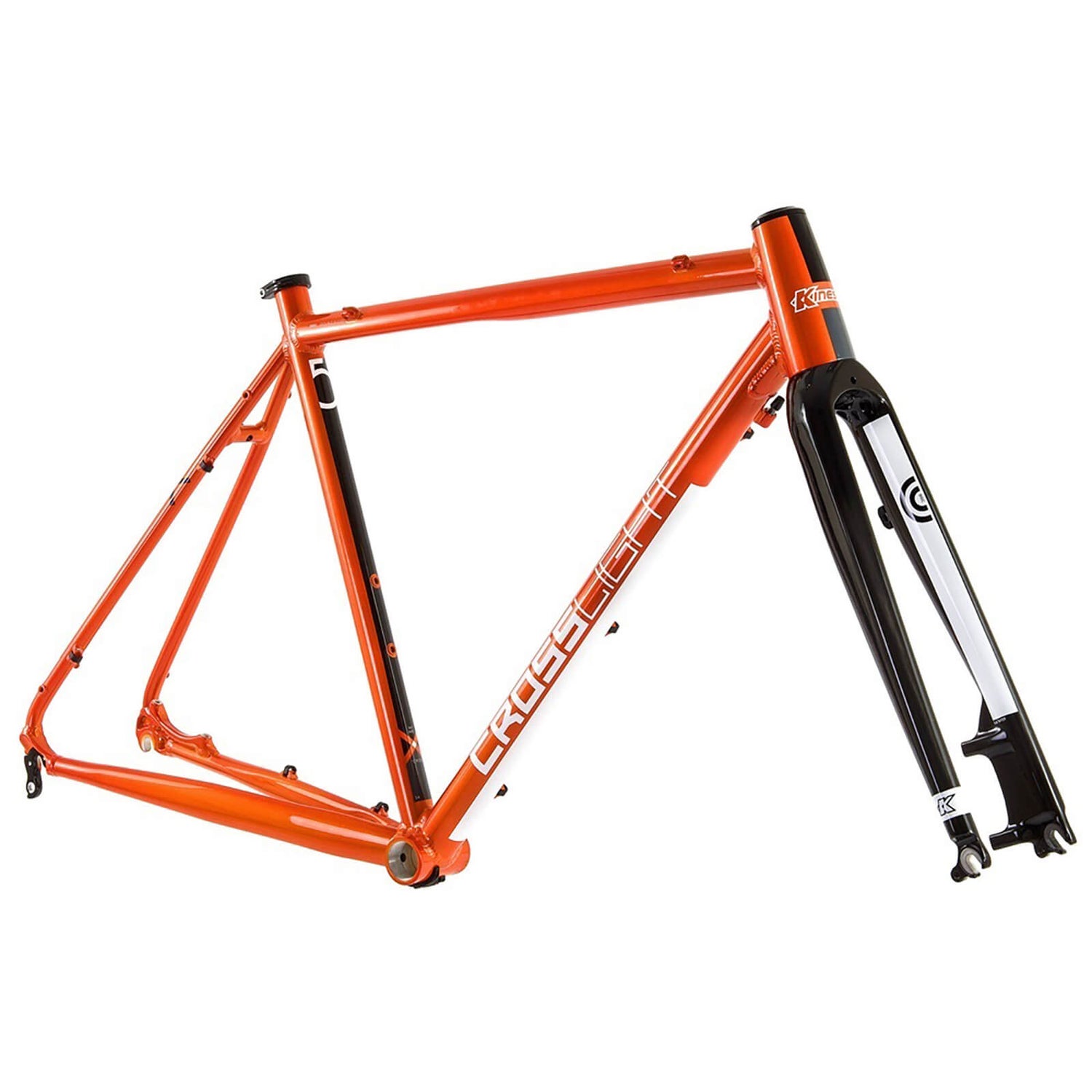Kinesis Crosslight 5T V2 Disc Frameset Sweet Orange ProBikeKit UK